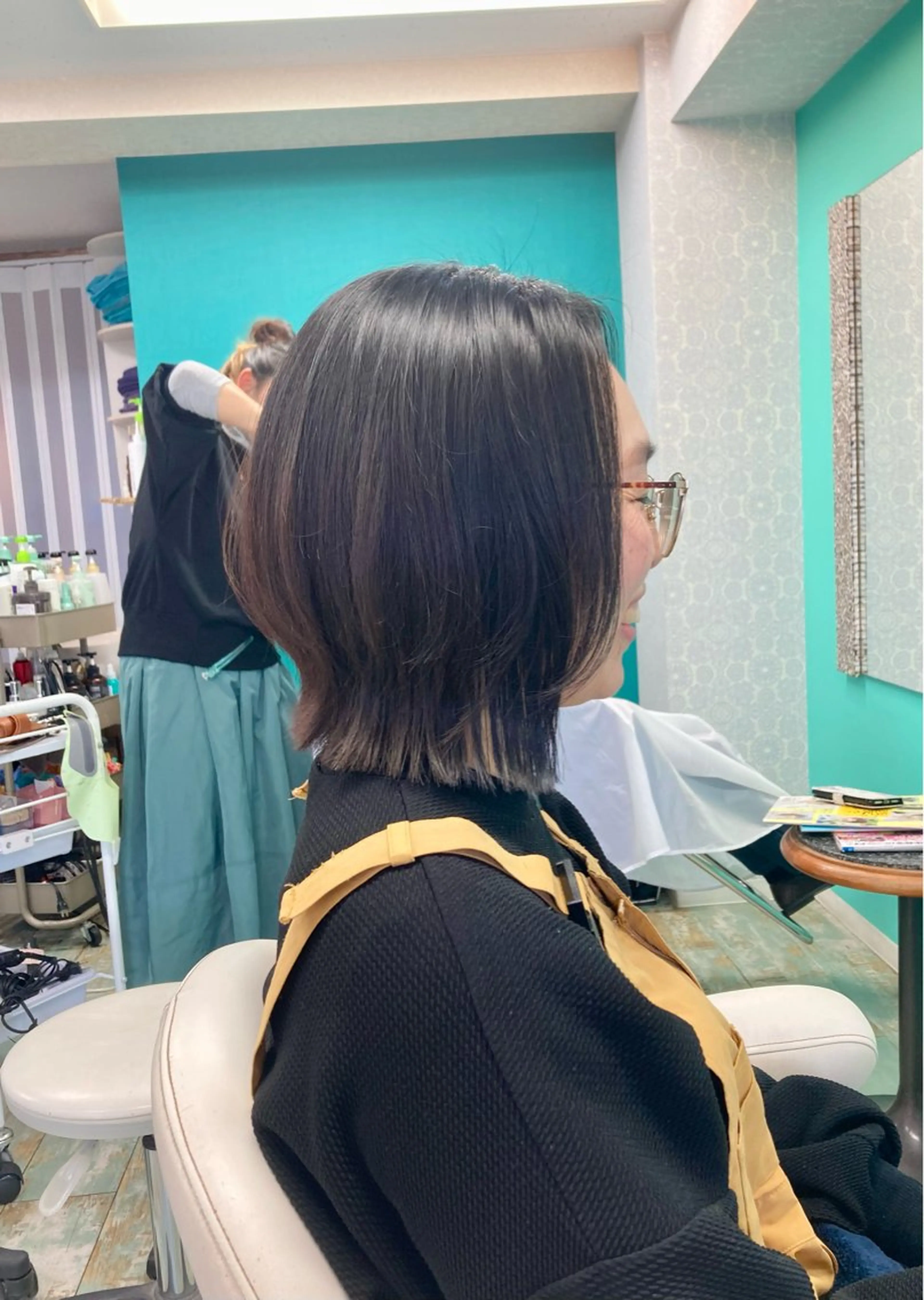 ミディアム カット Fun  hair make所属・田牧 みゆきのヘアスタイル