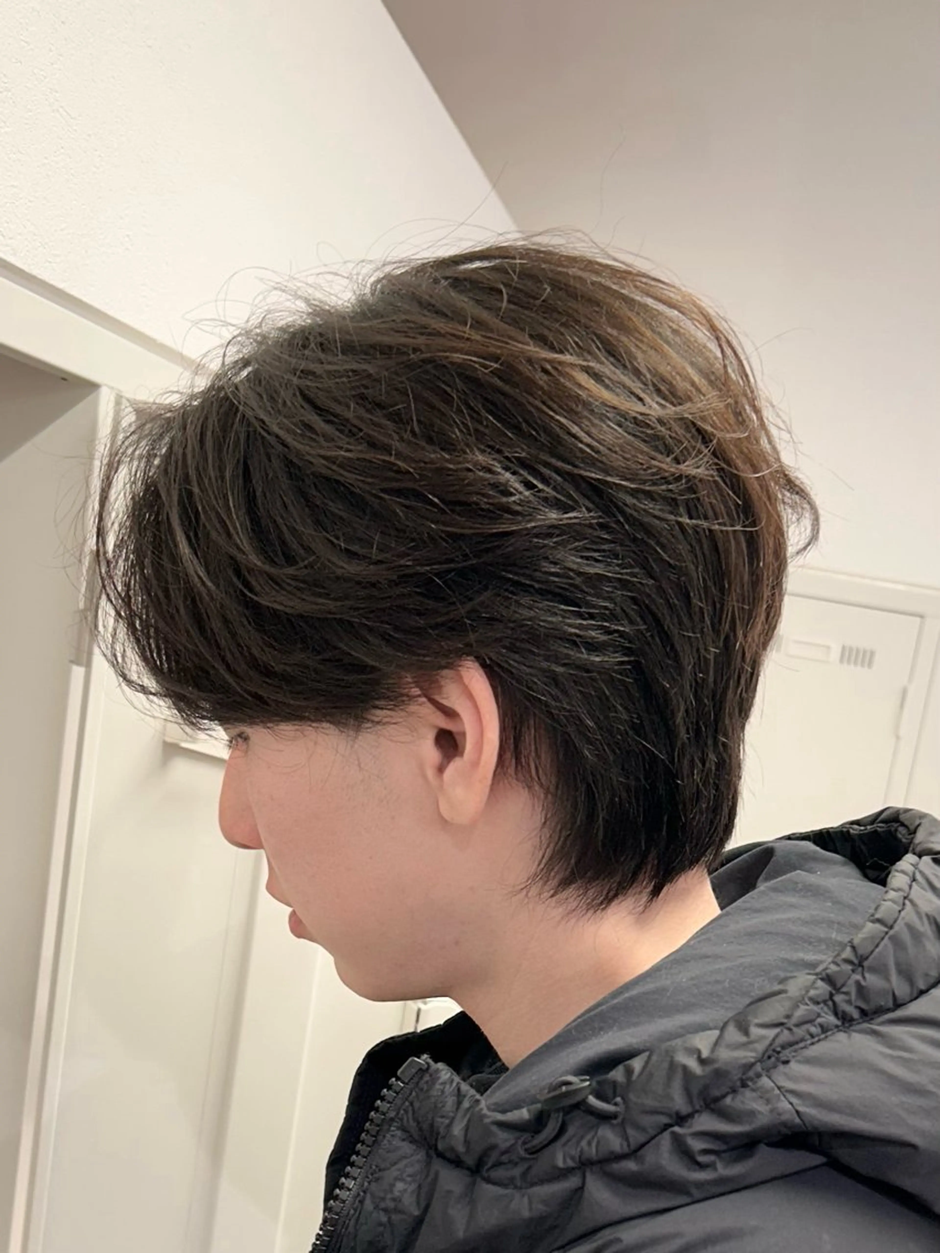 ミディアム パーマ メンズ カット パーマ ♠️メンズ特化／ 社 由樹♠️のヘアスタイル