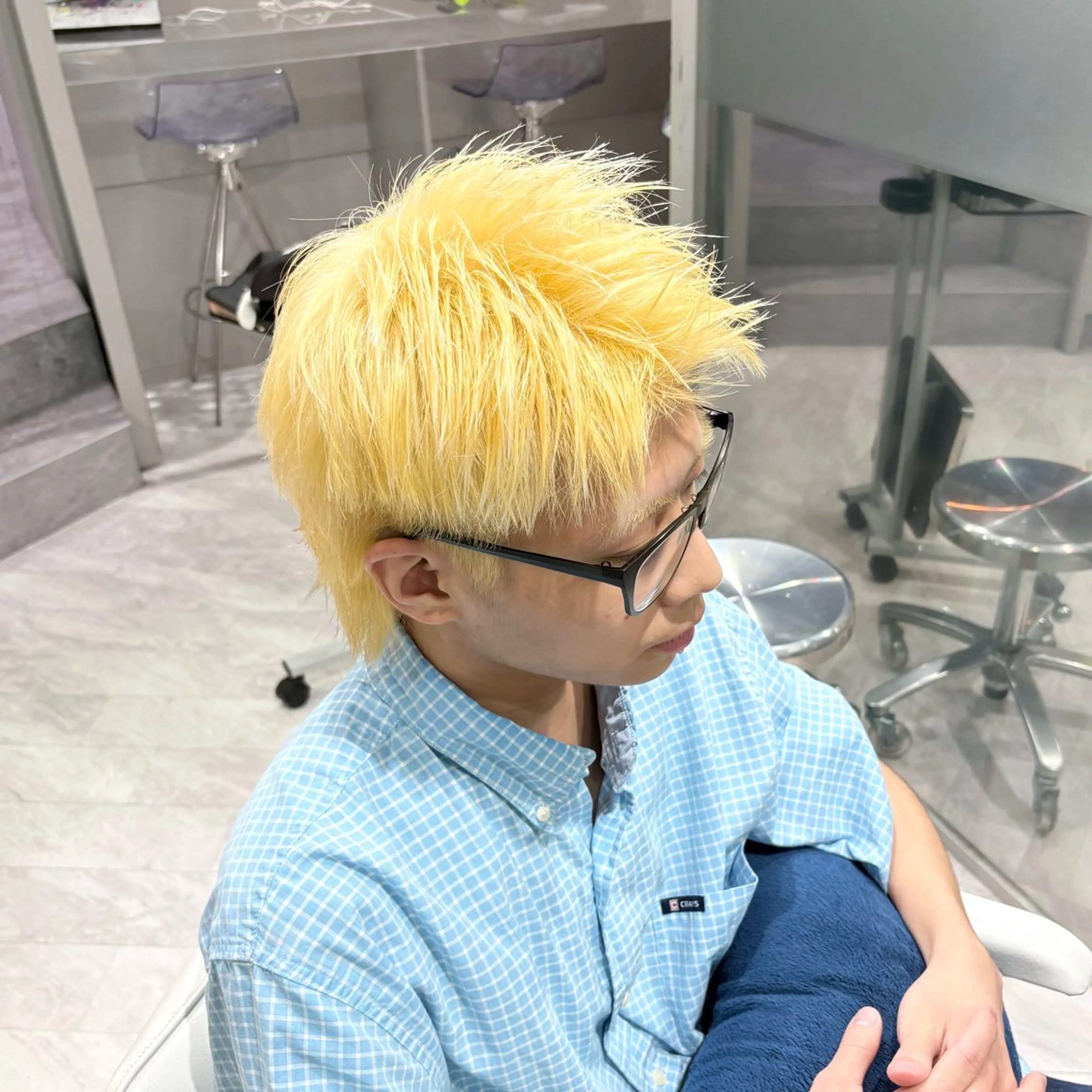 【周りと差つけちゃいましょ💛☘️👀】ダブルカラー🫧🍉の写真
