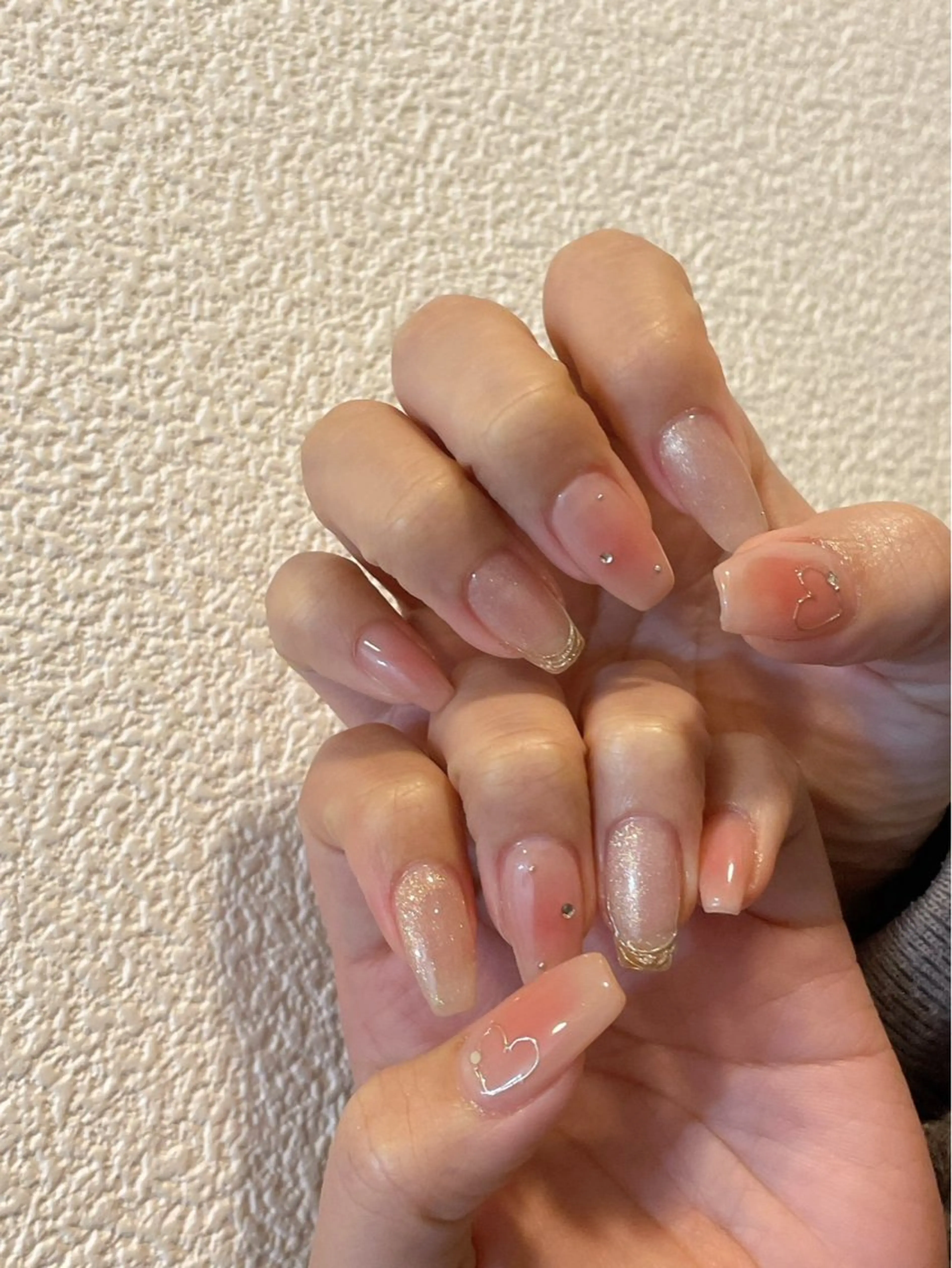 ネイル ジェルネイル メンズネイル パラジェル 春ネイル ワンホンネイル kiki nail たまプラーザのネイルデザイン