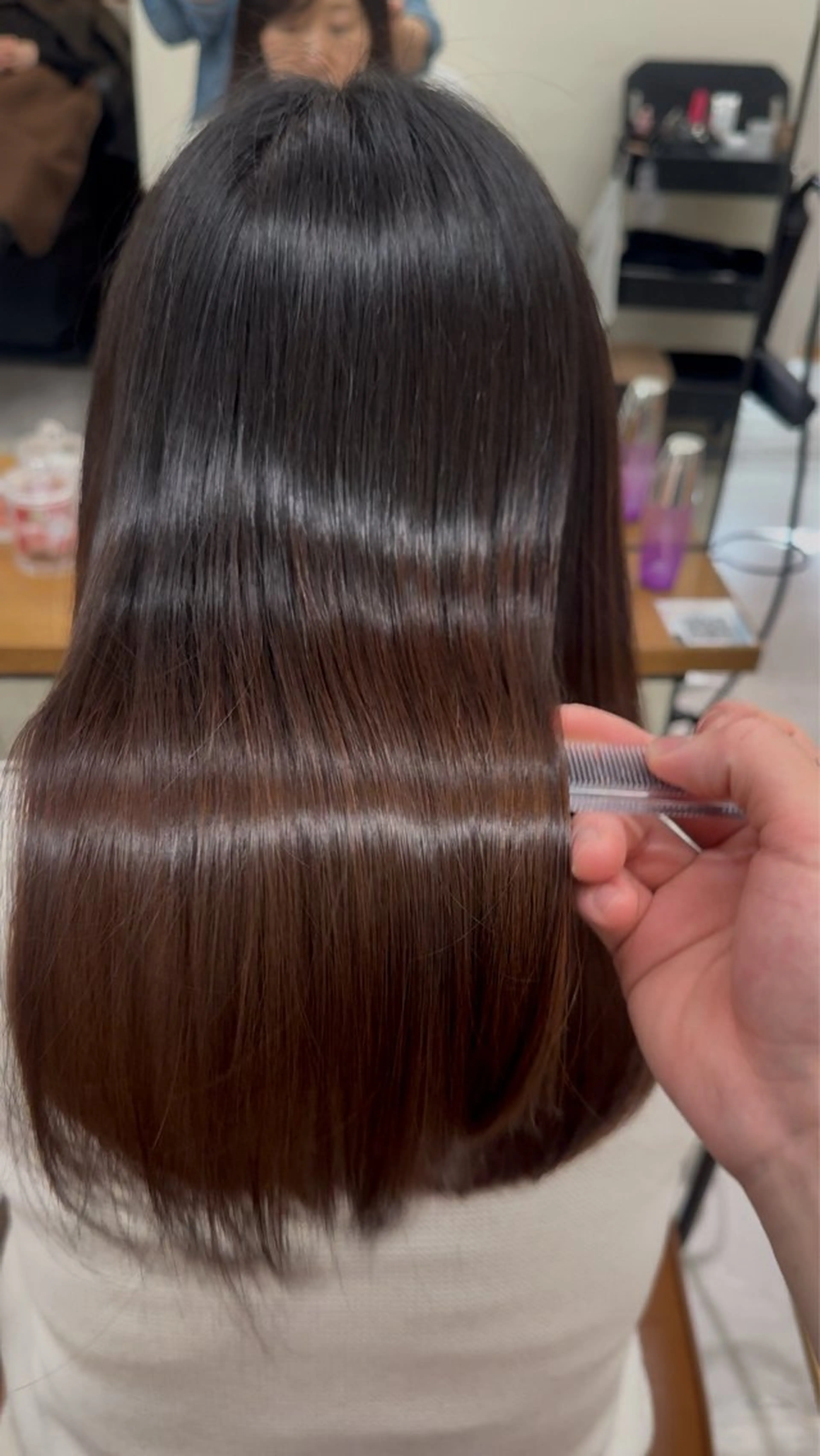 ミディアム カット ヘアカラー 髪質改善カラー専門/ 似合わせカット/といのヘアスタイル