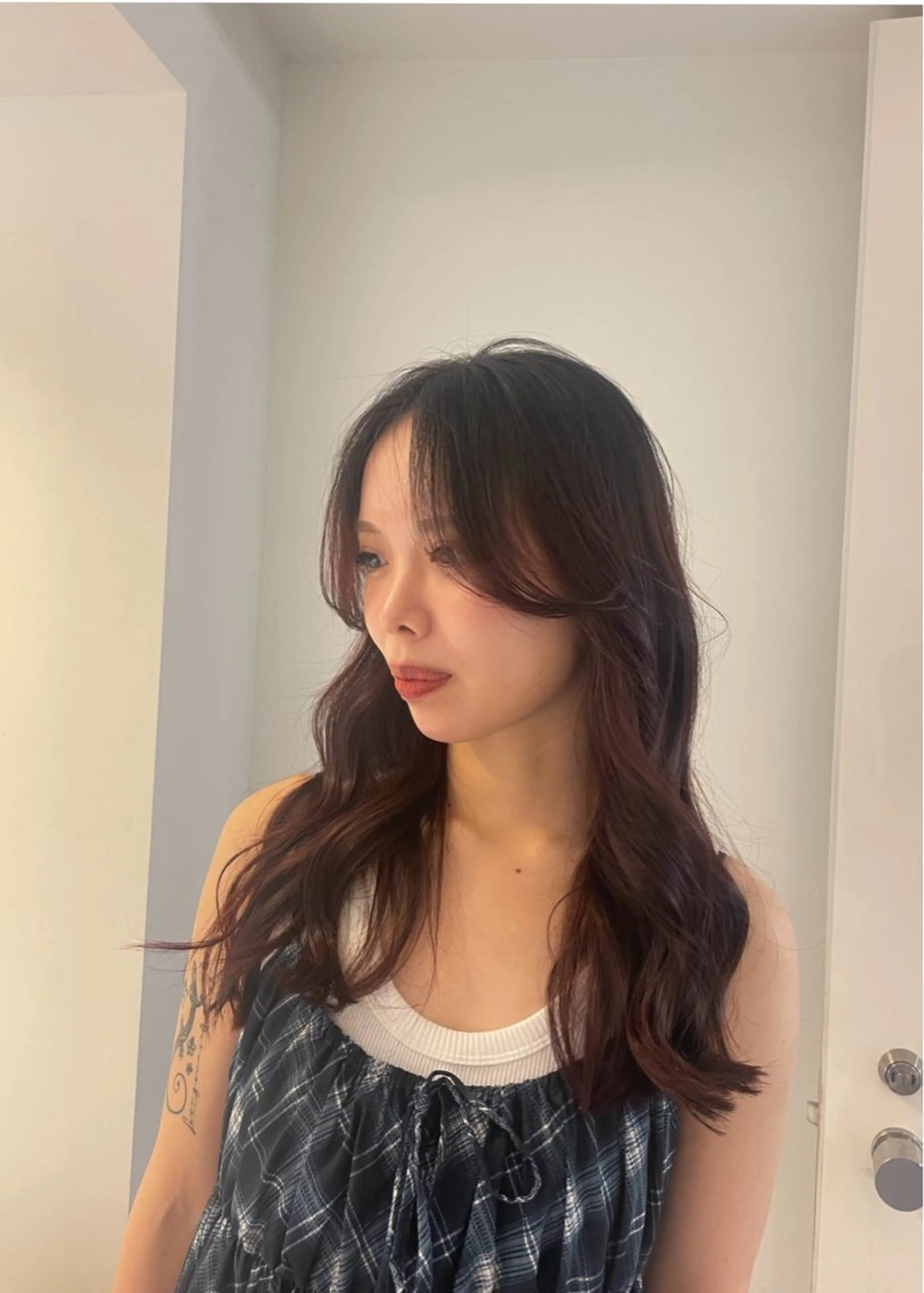 ロング ヘアカラー 🎨ハイライト・ ハイトーン/近藤怜那のヘアスタイル