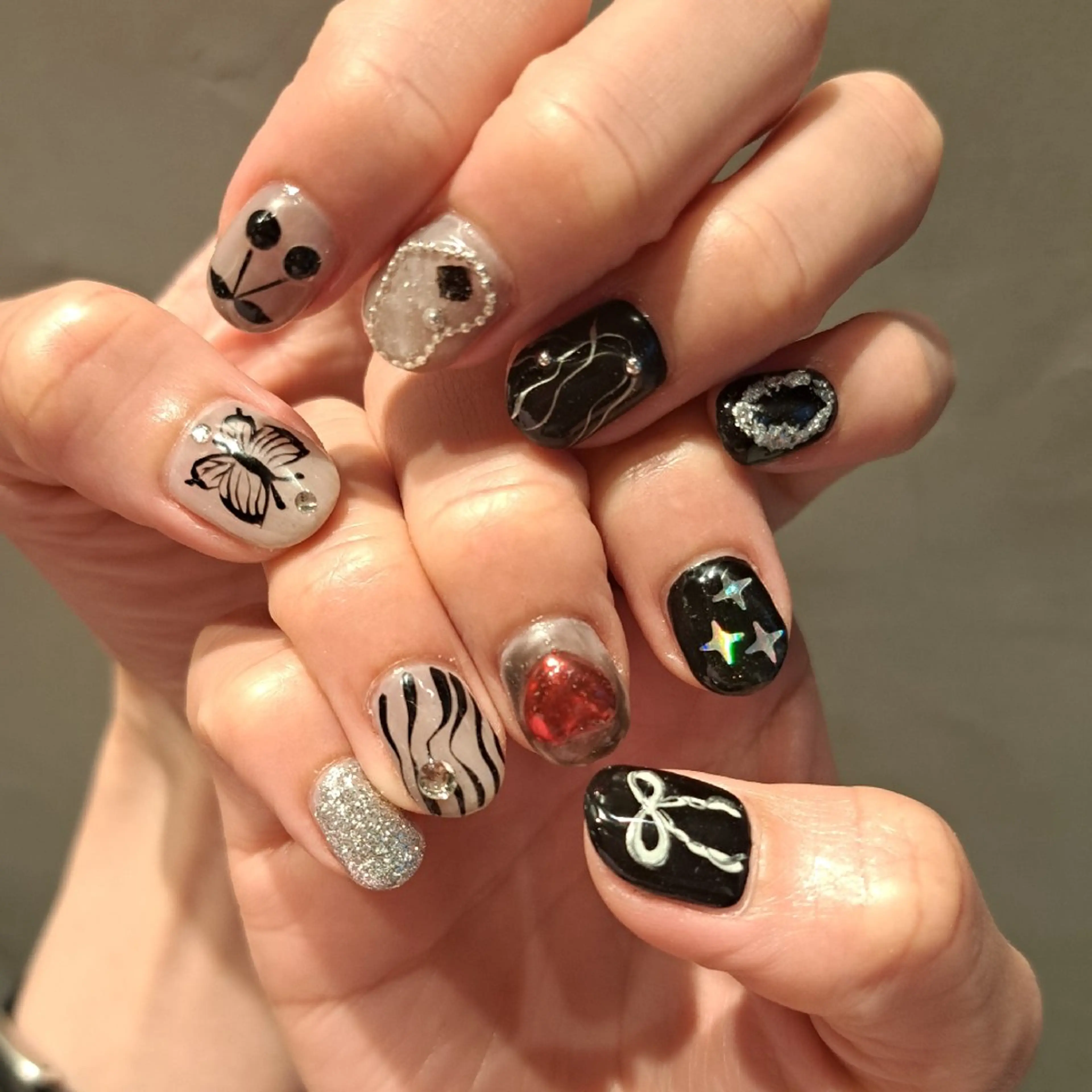 ネイル アートネイル ジェルネイル 韓国ネイル 持ち込み Nail mood /アートし放題のネイルデザイン