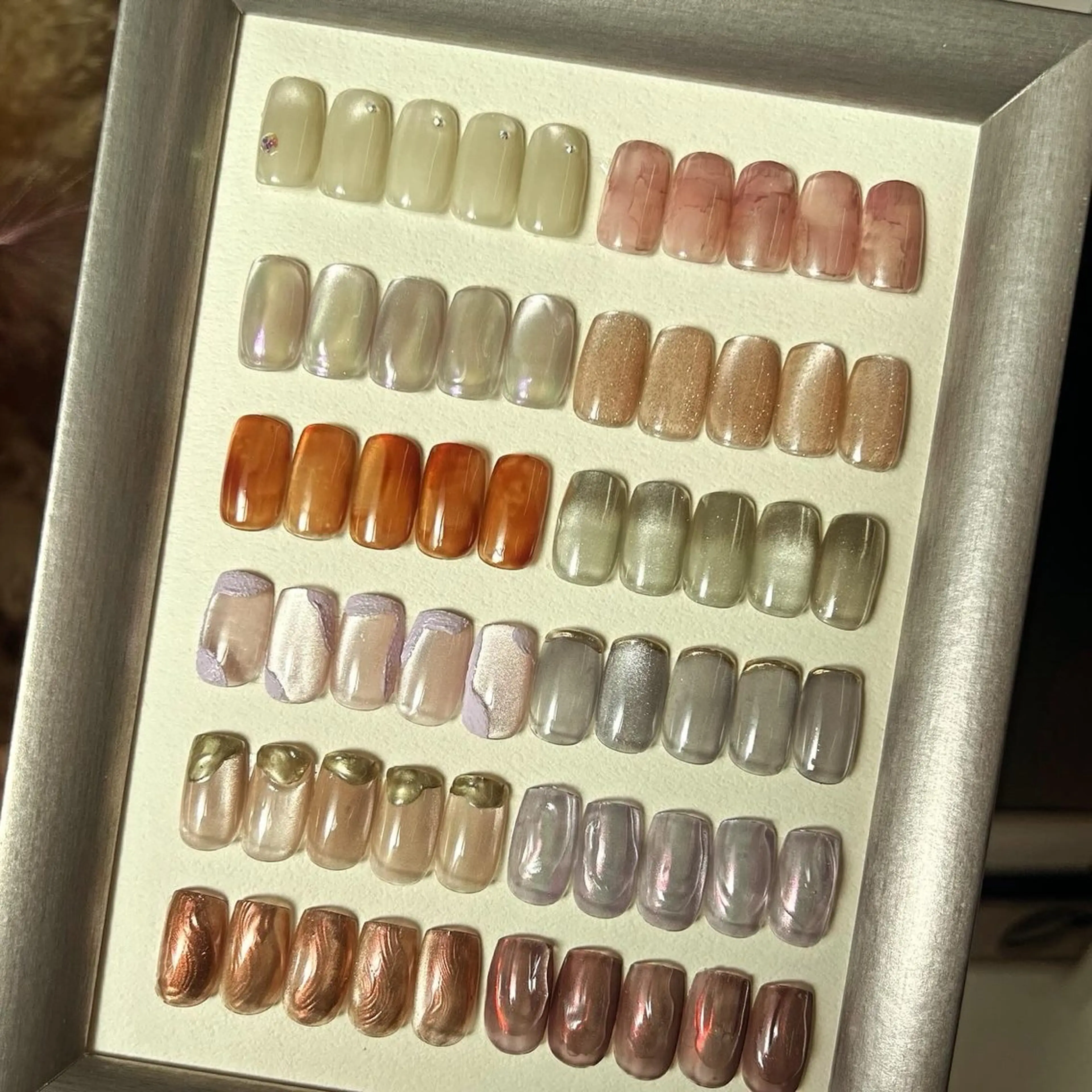 ネイル マグネットネイル nailsalon magentaのネイルデザイン