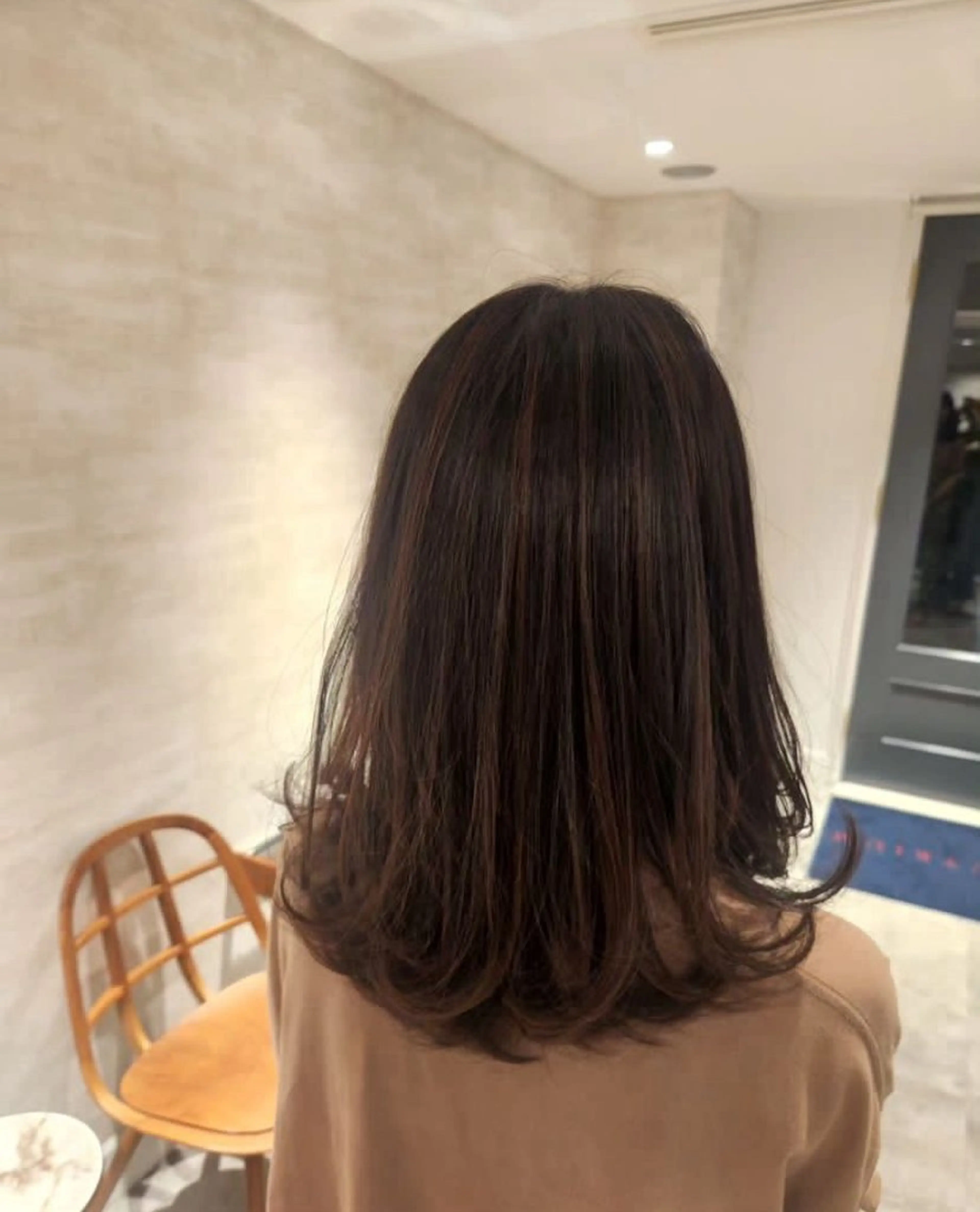 ミディアム ヘアカラー 🫧Miyu /ブロー🫧のヘアスタイル