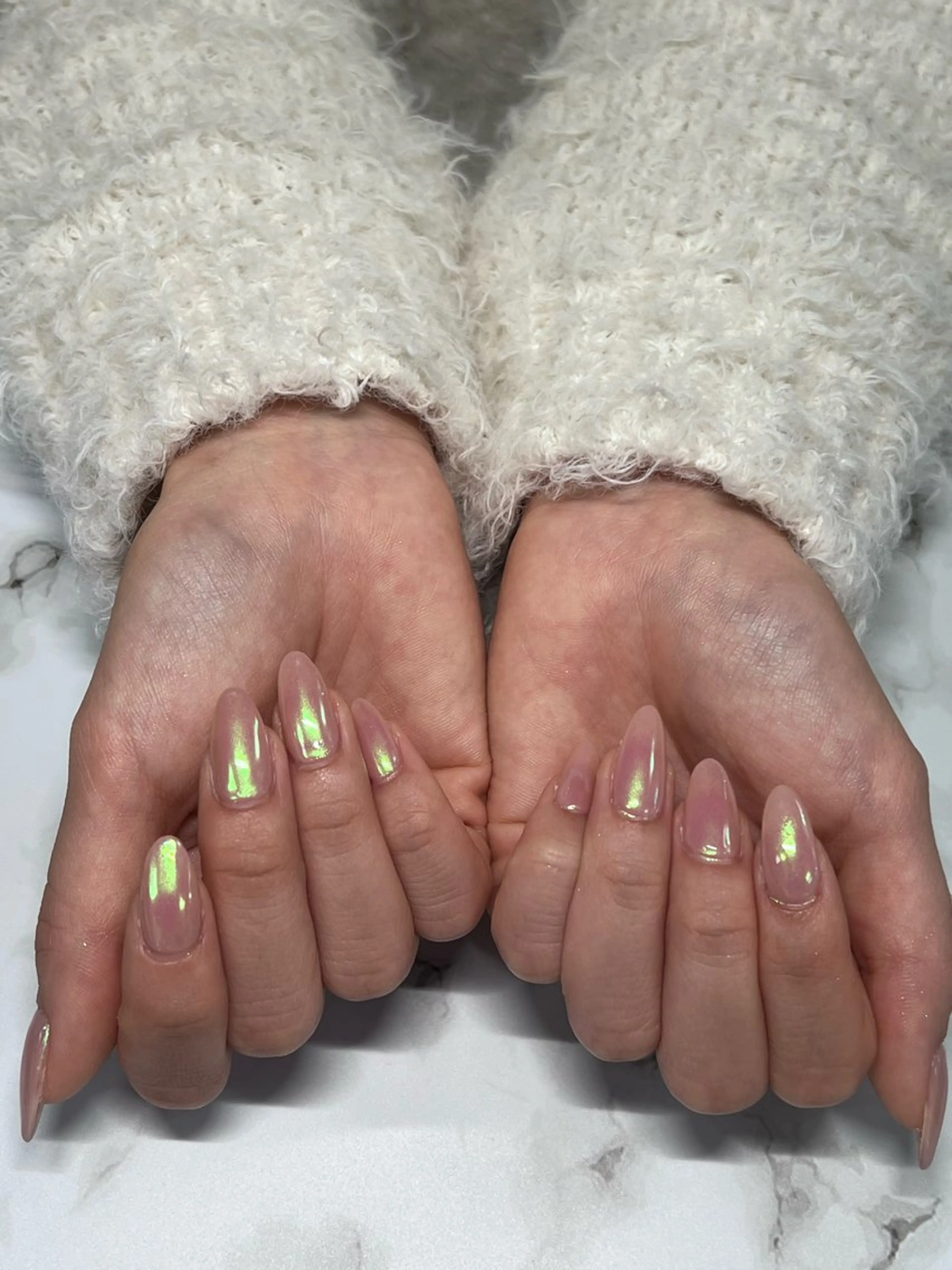 ネイル ミラーネイル 自由が丘サロン AYAME💅のネイルデザイン
