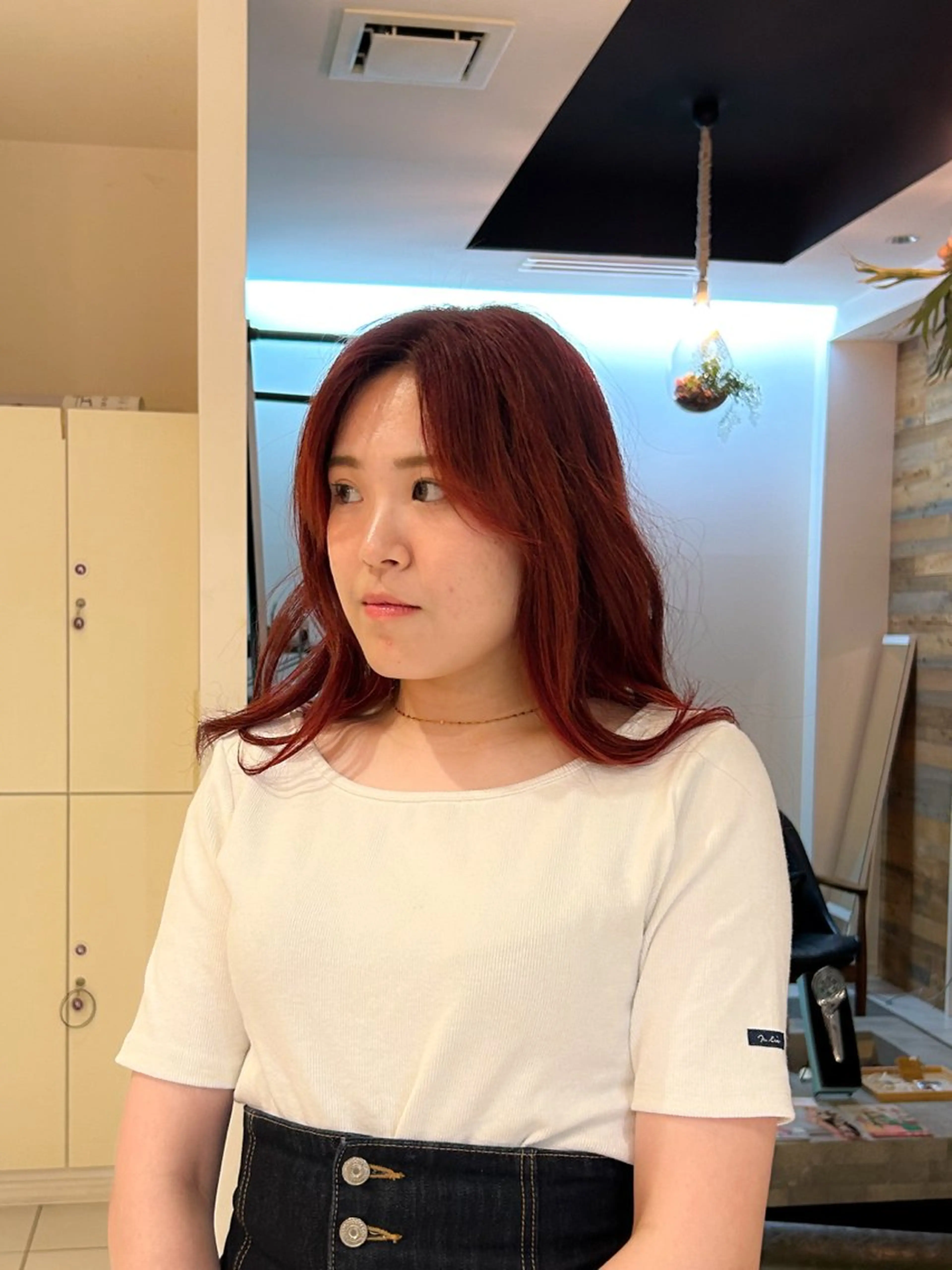 〖新規限定〗 レディースロング透明感カラーの写真