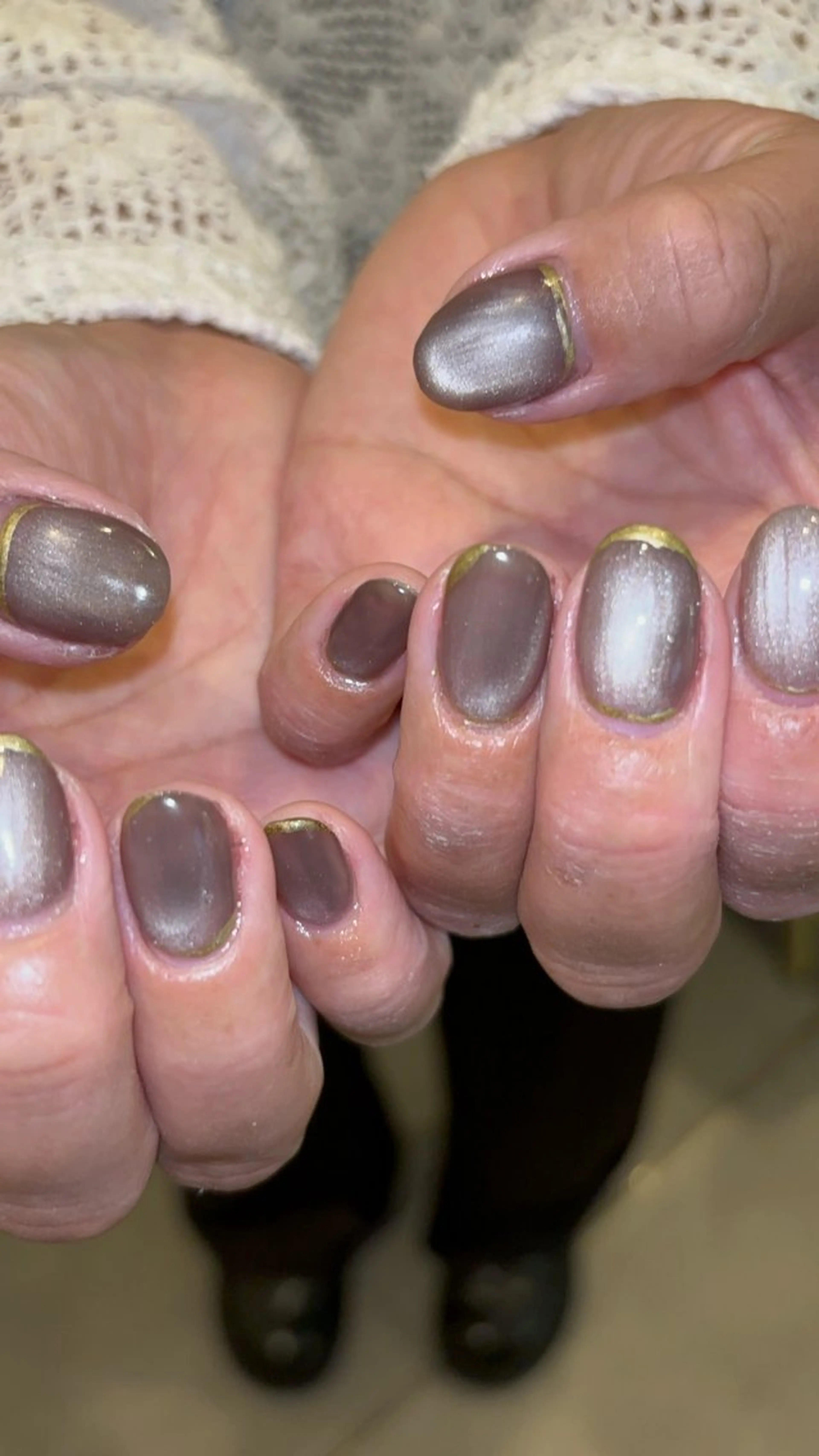 ネイル マグネットネイル ハンドネイル さやか 堺筋本町/本町サロンのネイルデザイン