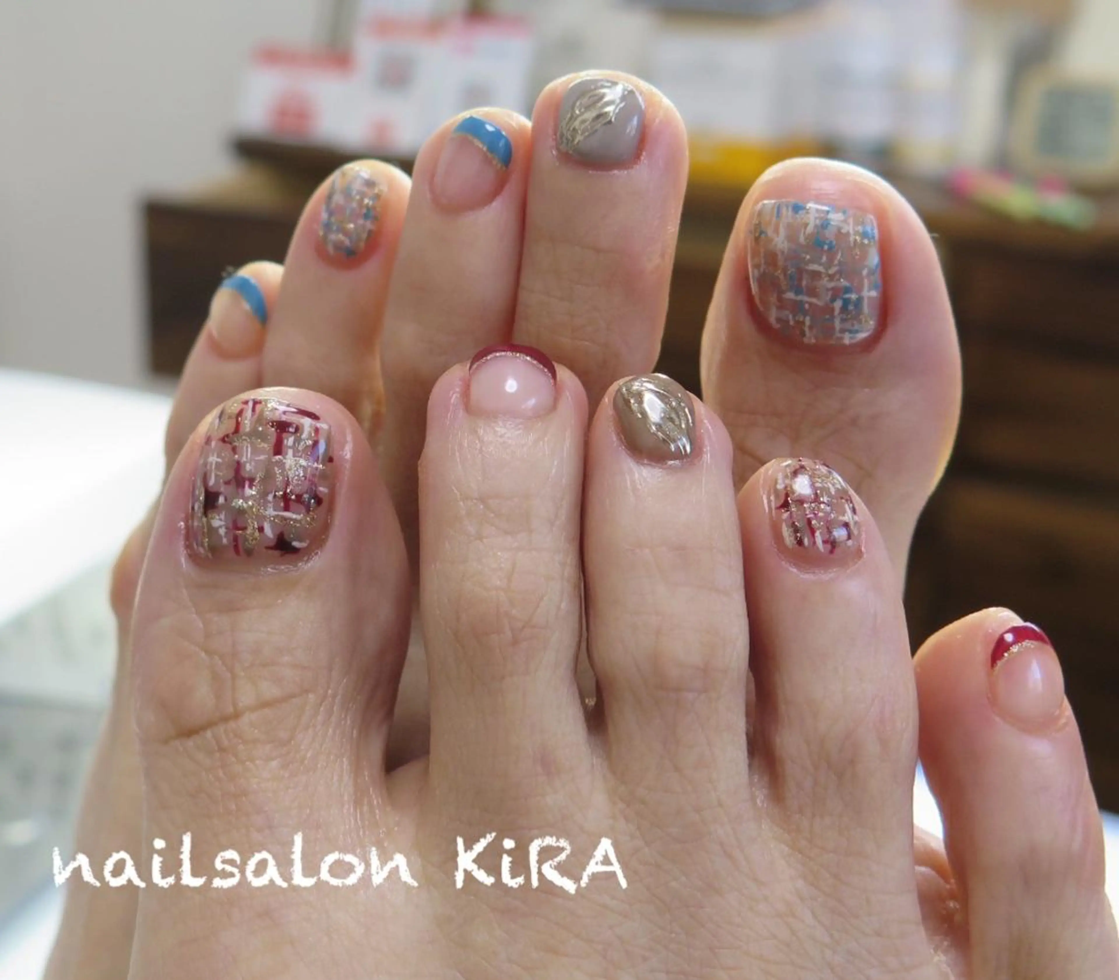 ネイル マットネイル K. NANAのネイルデザイン