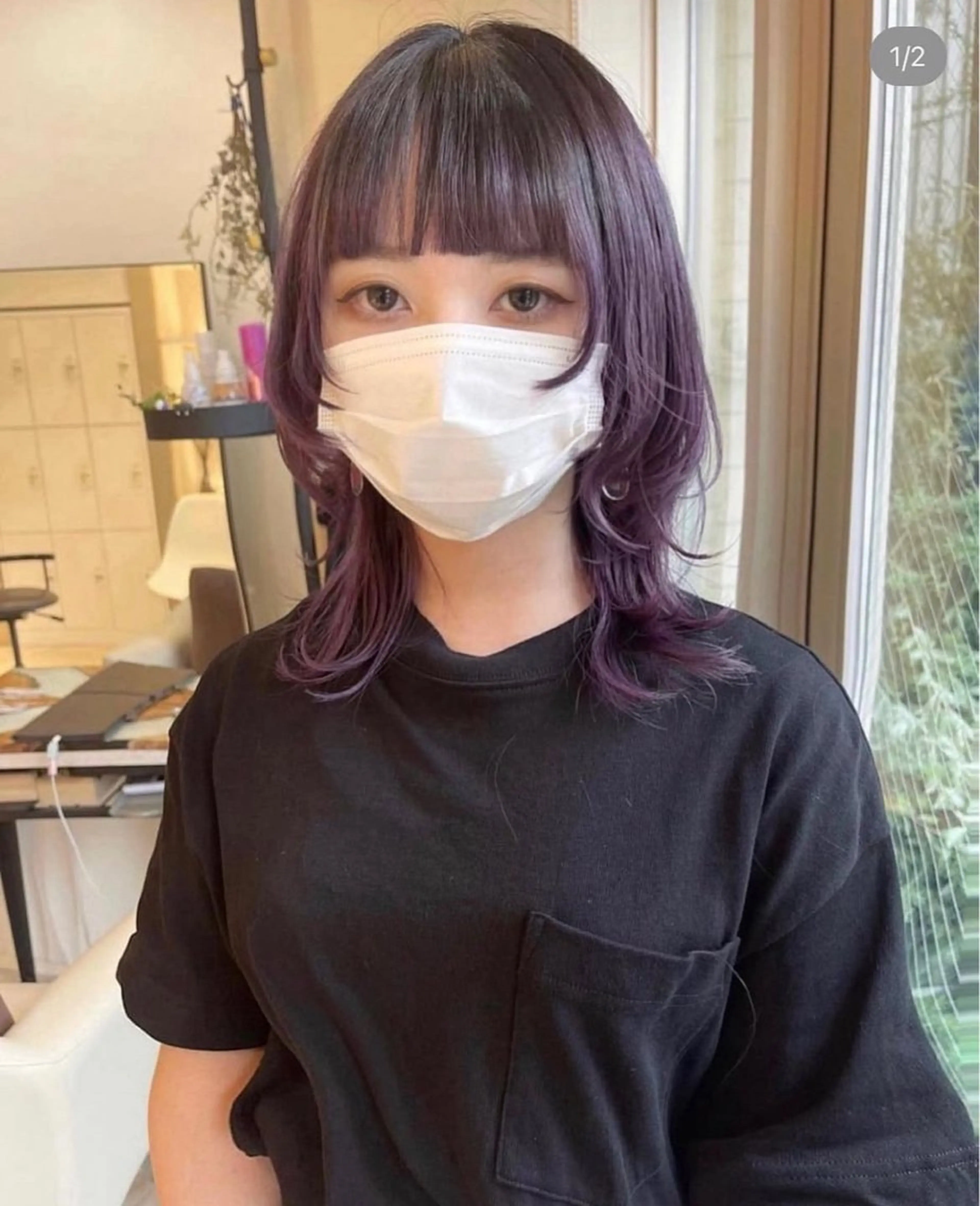 🪻カット+ラベンダーカラー🪻（ブリーチなし）の写真