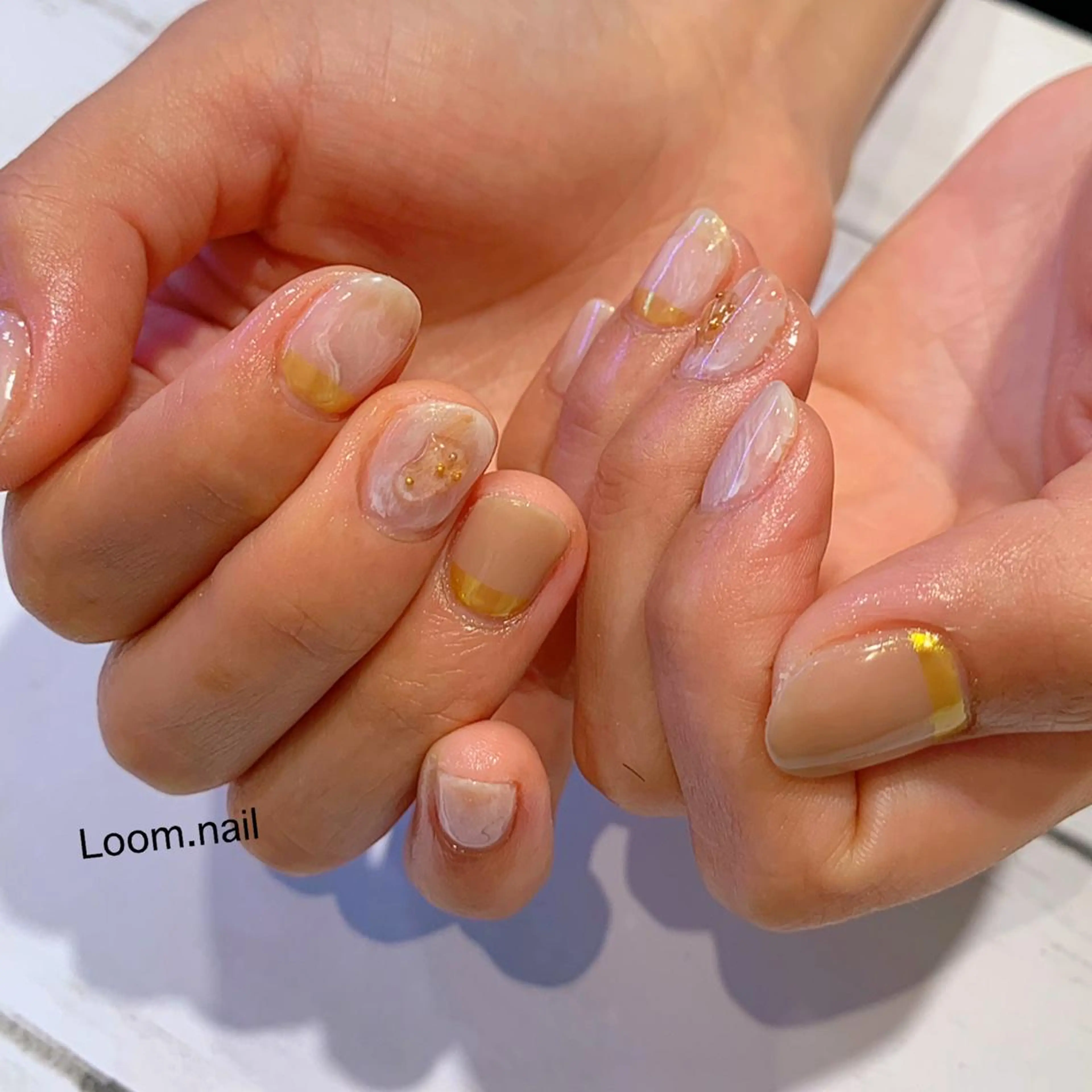 ネイル Loom所属・hrd manamiのネイルデザイン