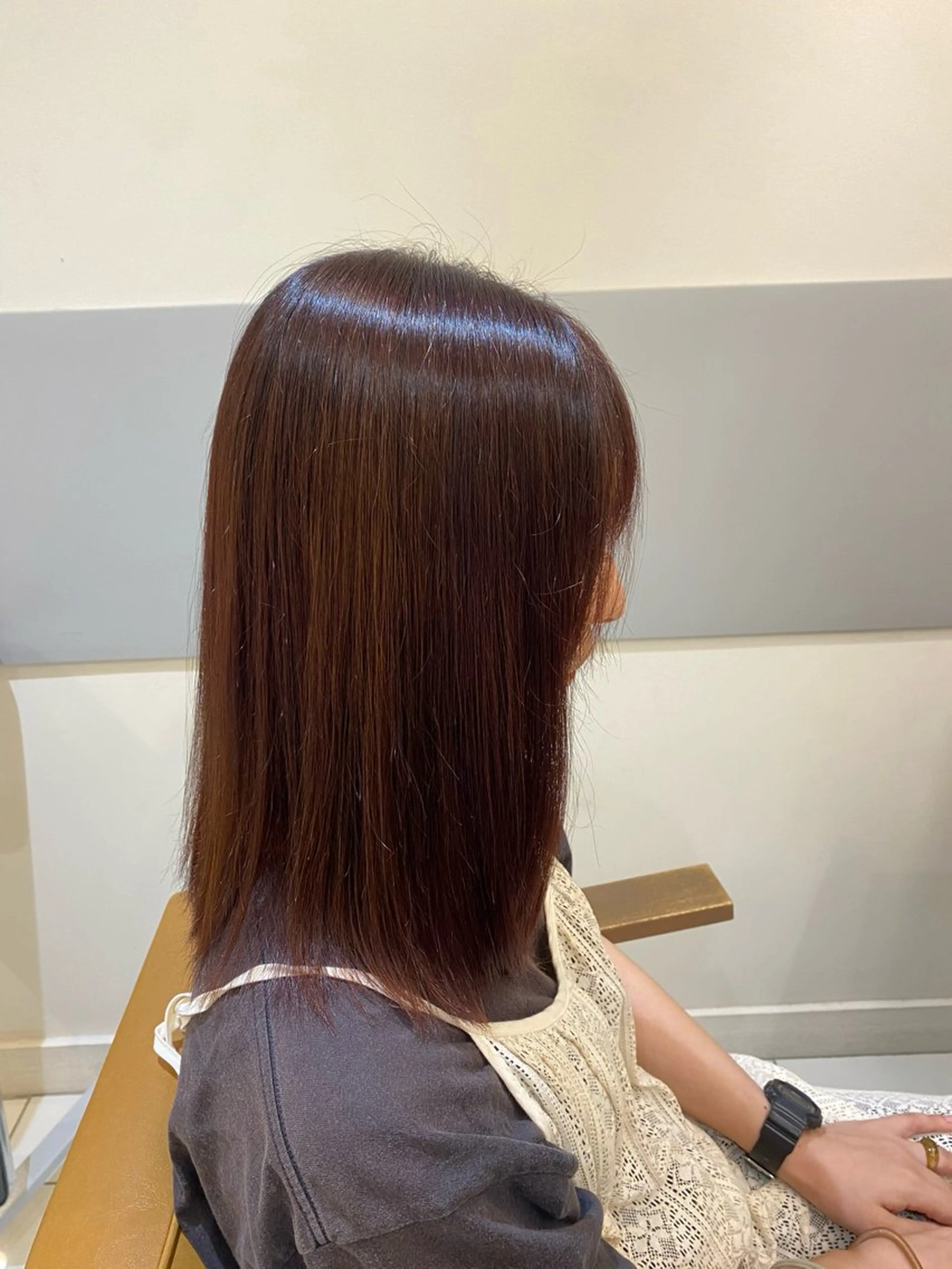 ミディアム 🌟艶カラー/パーマ まりん🌟のヘアスタイル