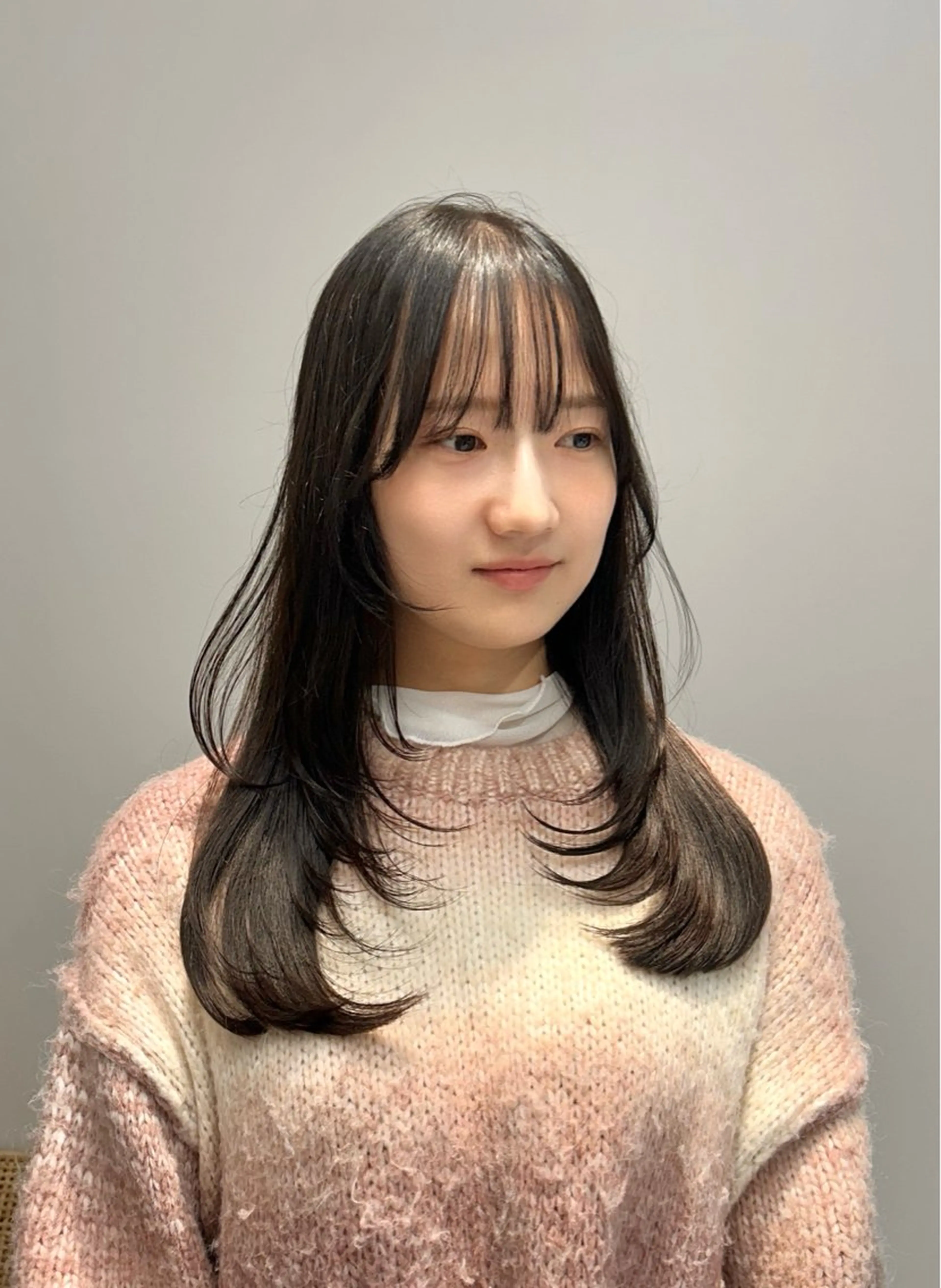 ロング 🫧韓国風レイヤー カット強化‼️りりかのヘアスタイル