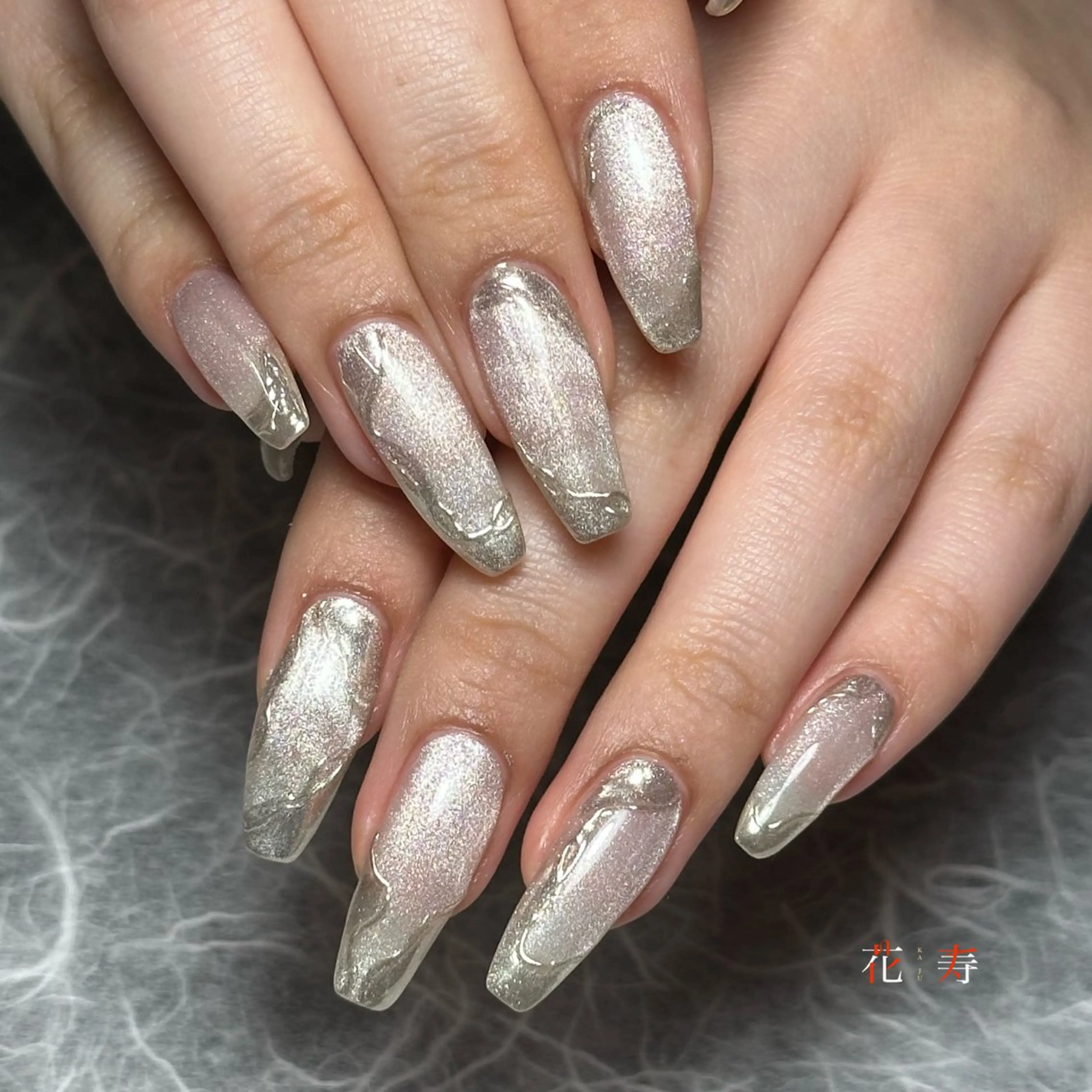 ネイル ハンドネイル 花寿-kaju- s.のネイルデザイン
