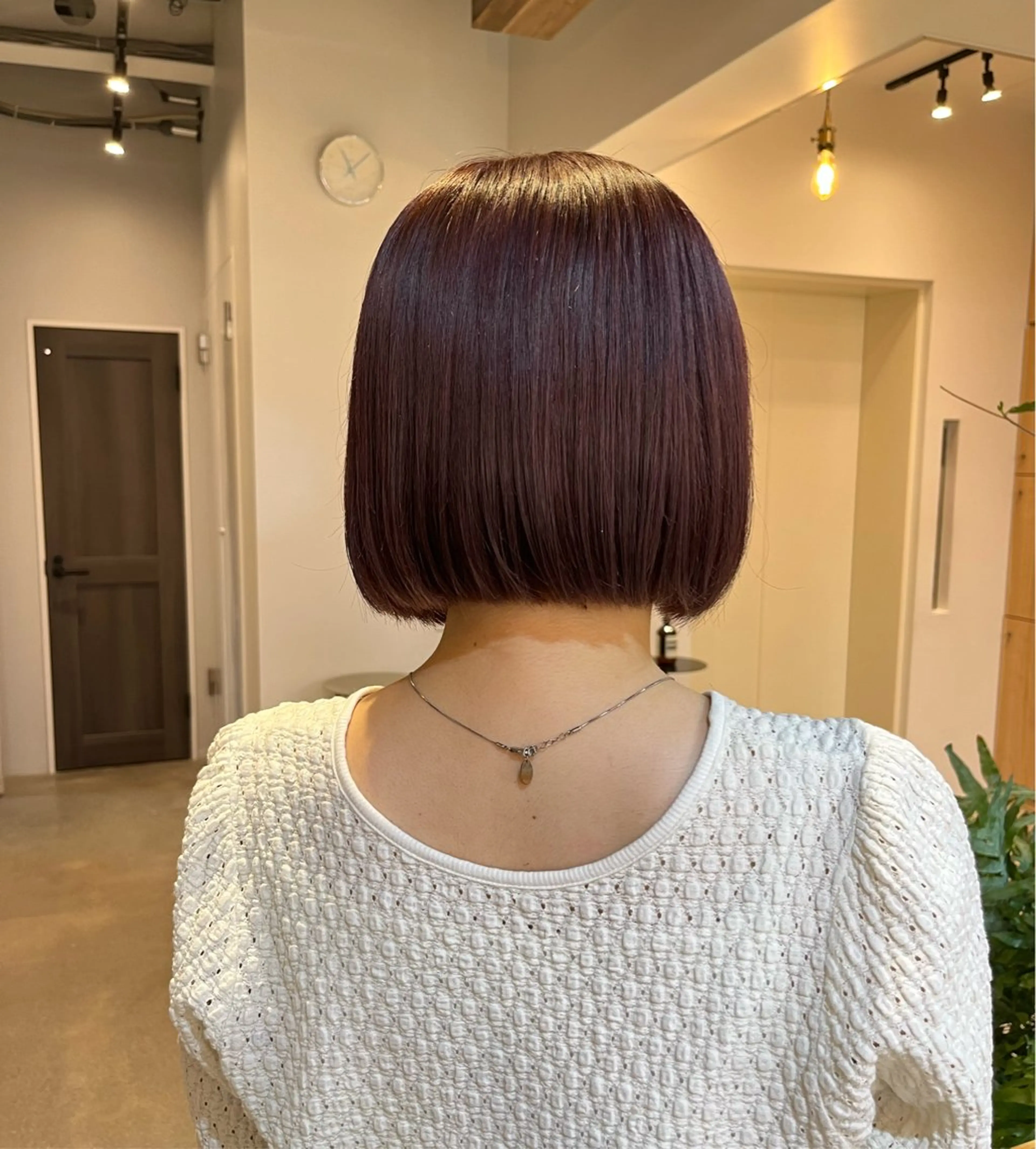 ショート カラー ヘアカラー ヘッドスパ 🍒暖色カラー🍒 ueno aiのヘアスタイル