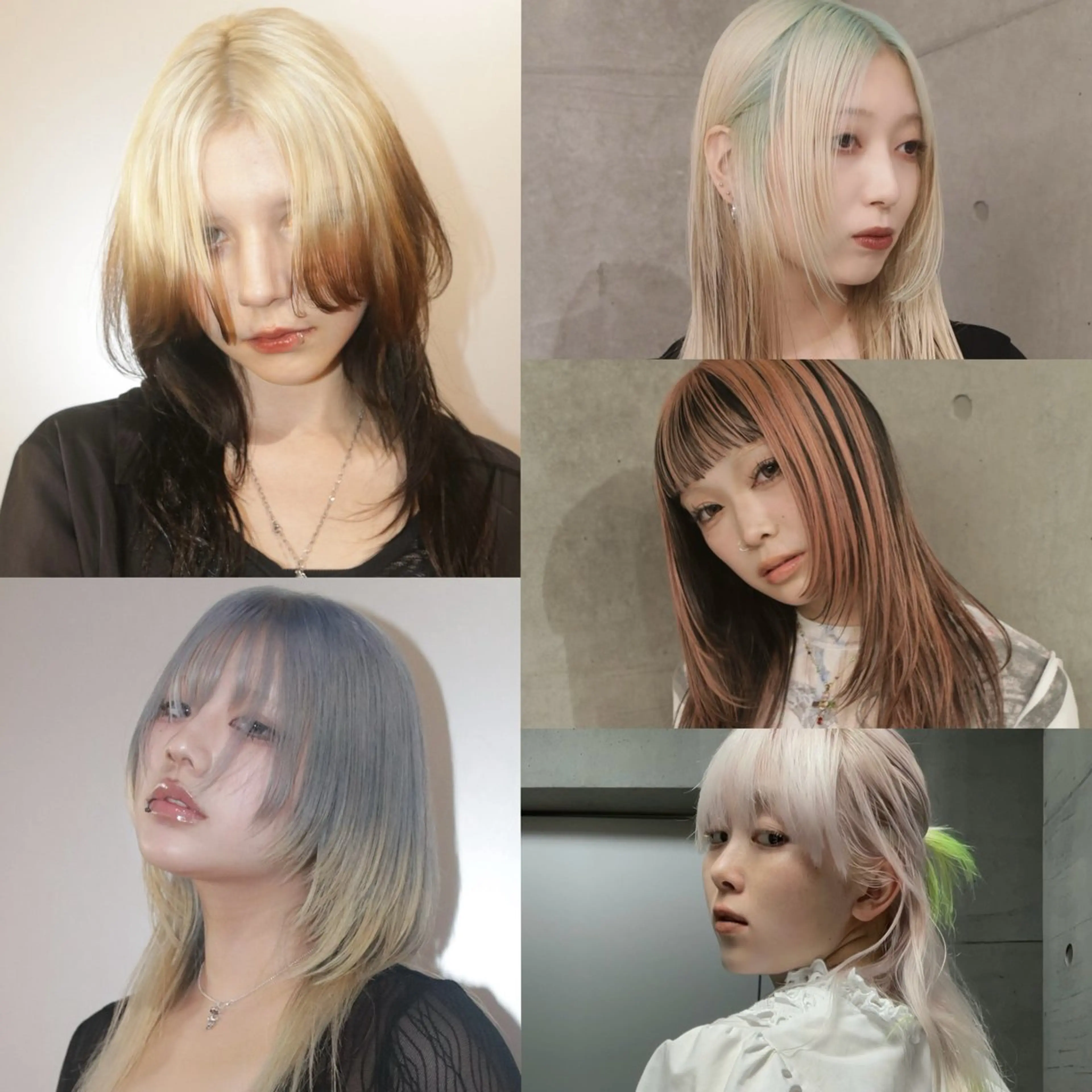 ロング カラー デザインカラー グラデーションカラー ハイライトカラー ハイライト カット ヘアカラー トリートメント レイヤーカットとハイ トーン/HIROKIのヘアスタイル