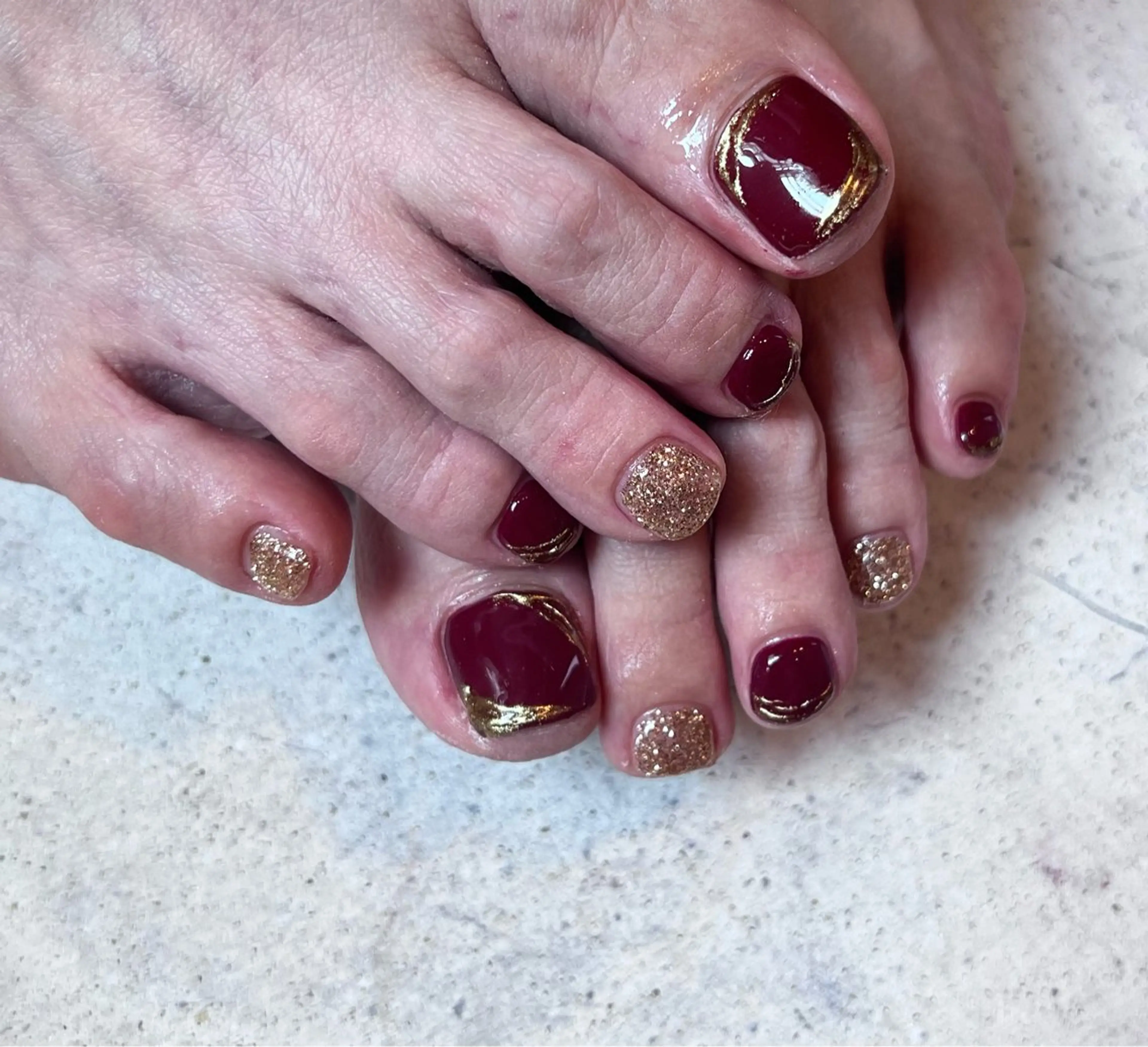 ネイル フットネイル charmant nailのネイルデザイン