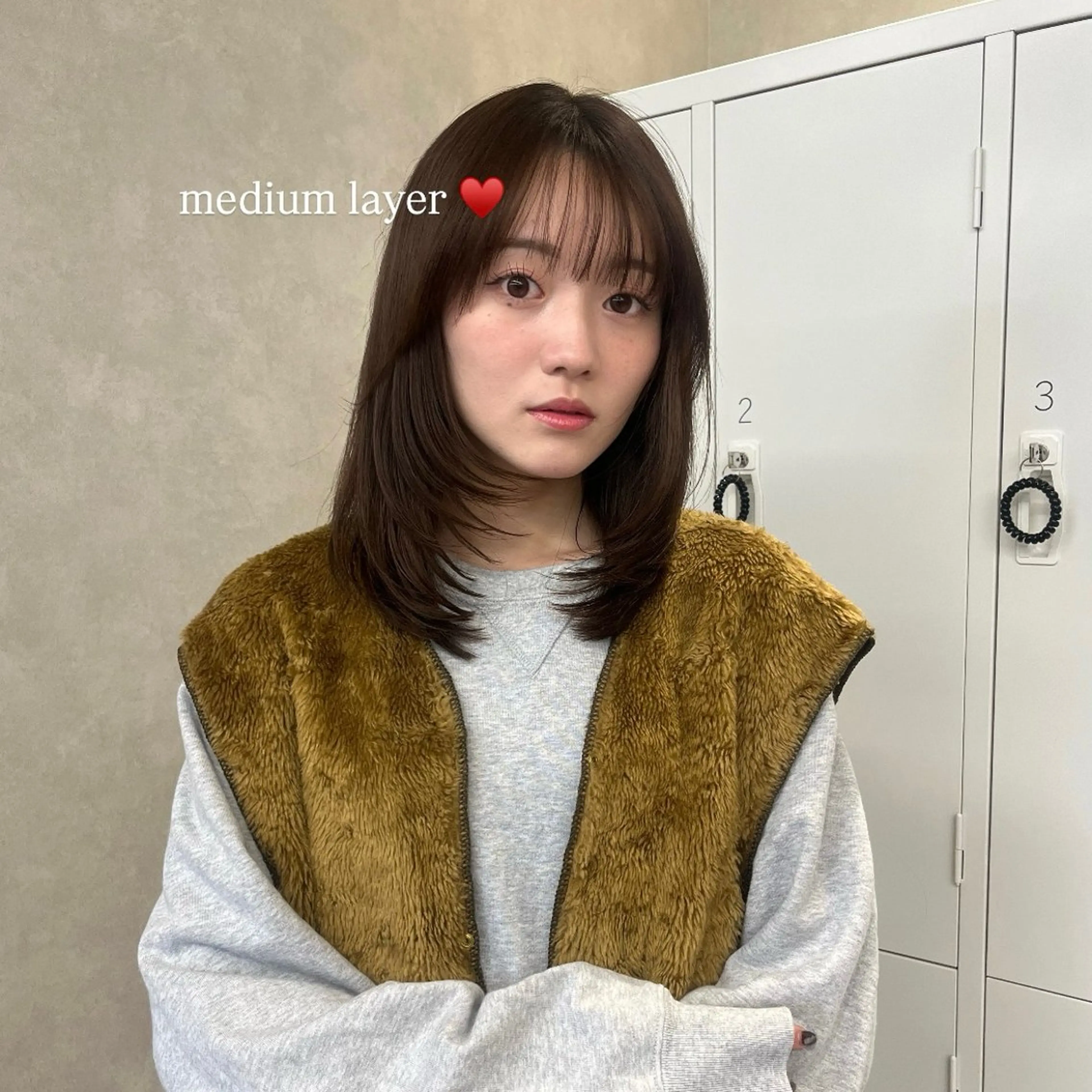 セミロング カット トリートメント セナ foto武蔵小杉︎︎のヘアスタイル