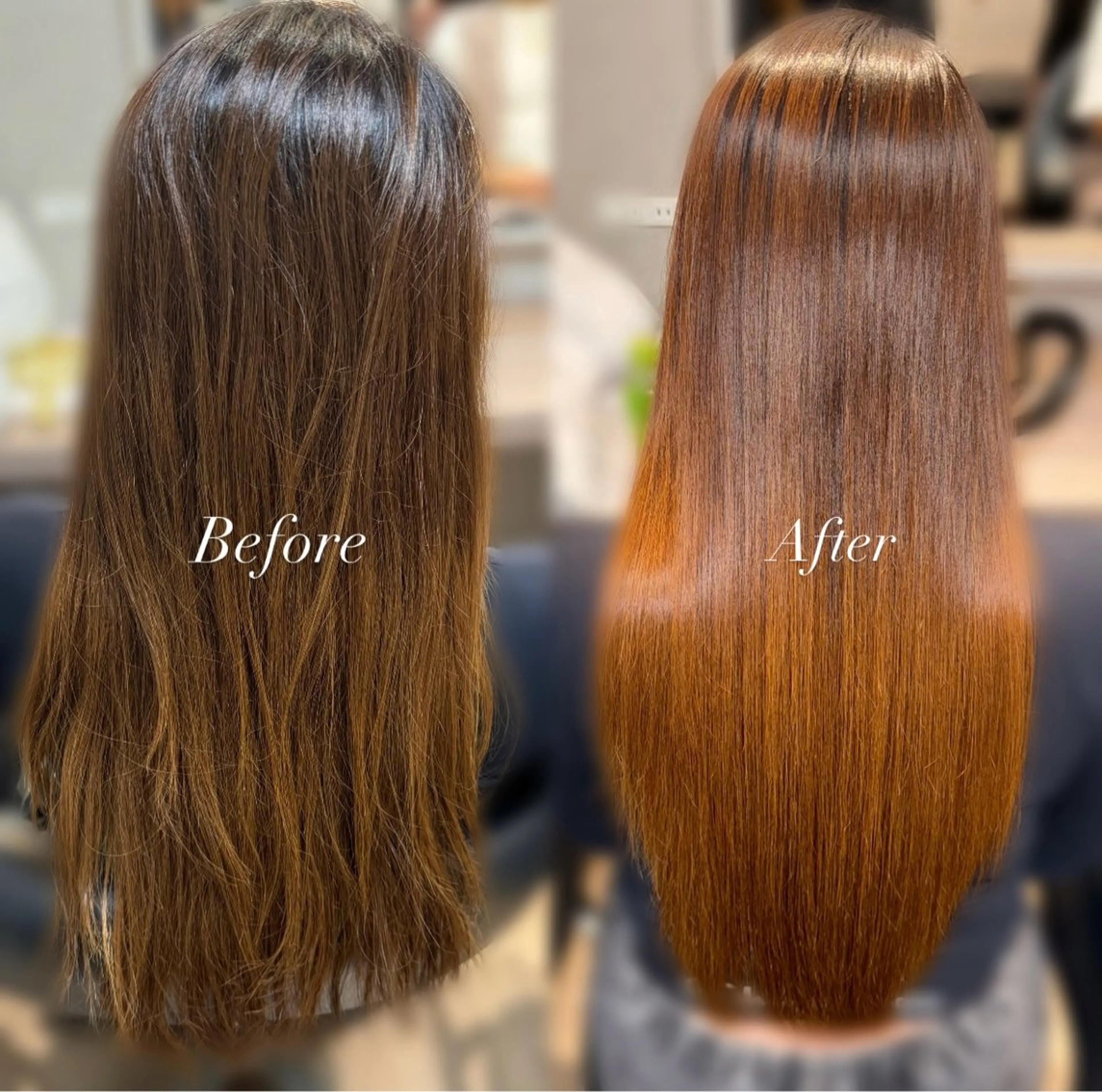 ロング 髪質改善 酸性ストレート u Eriko/ ヘアセット/美髪のヘアスタイル