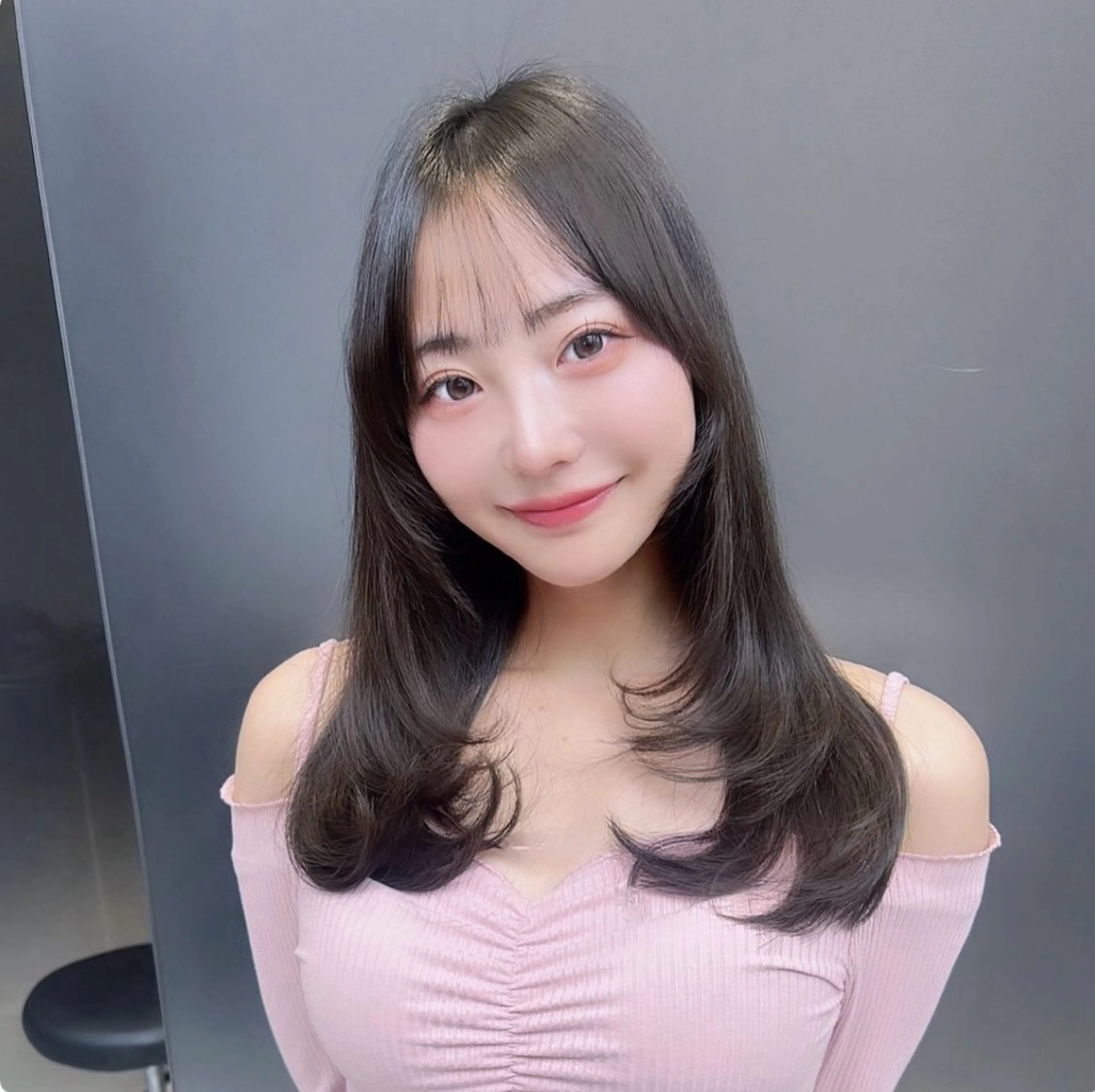 セミロング レイヤーカット weg 難波所属・メンズカット✨ メンズパーマ聖陽のヘアスタイル