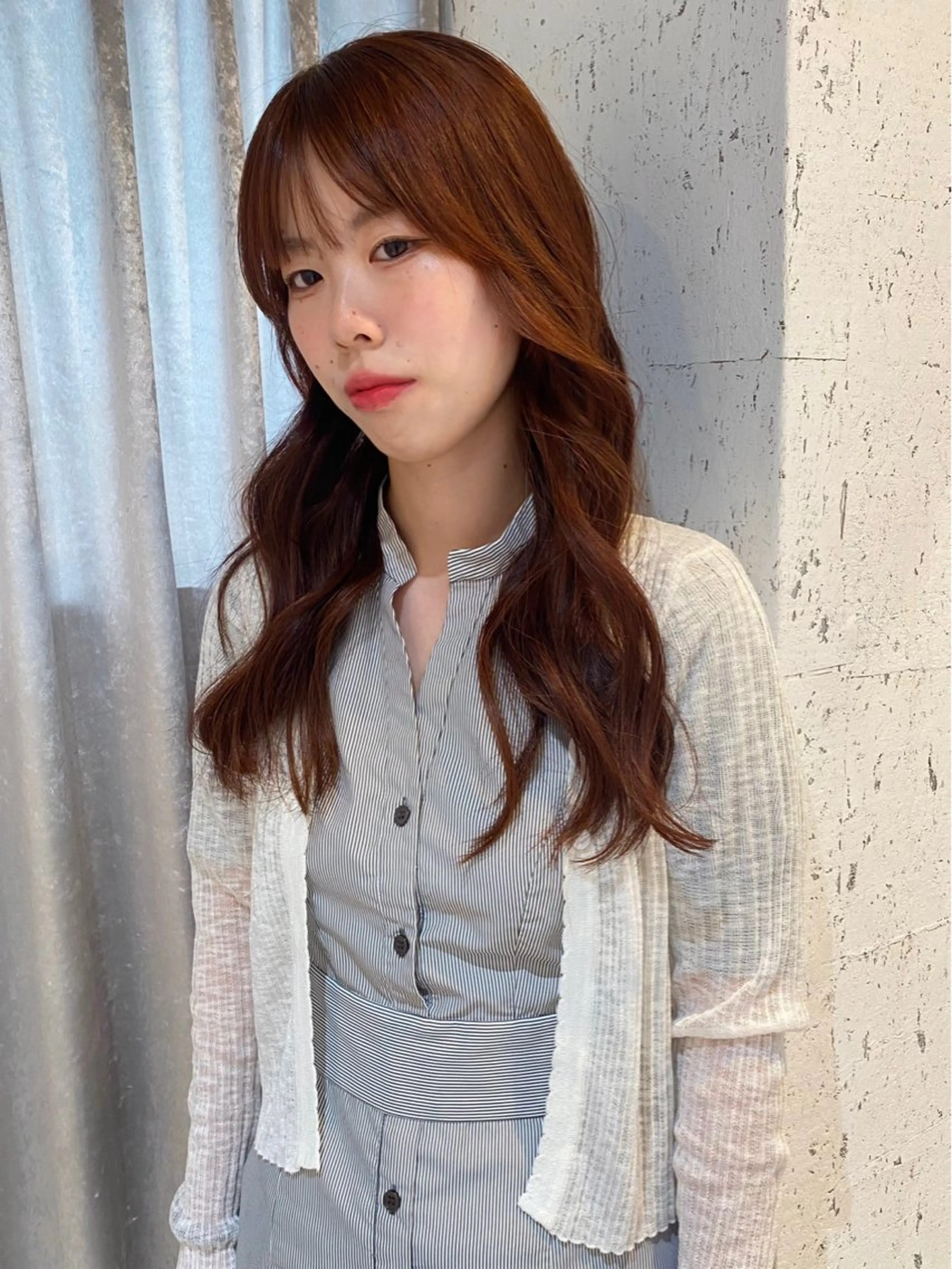 ロング カラー カット ヘアカラー トリートメント mai / linoah˚✧のヘアスタイル