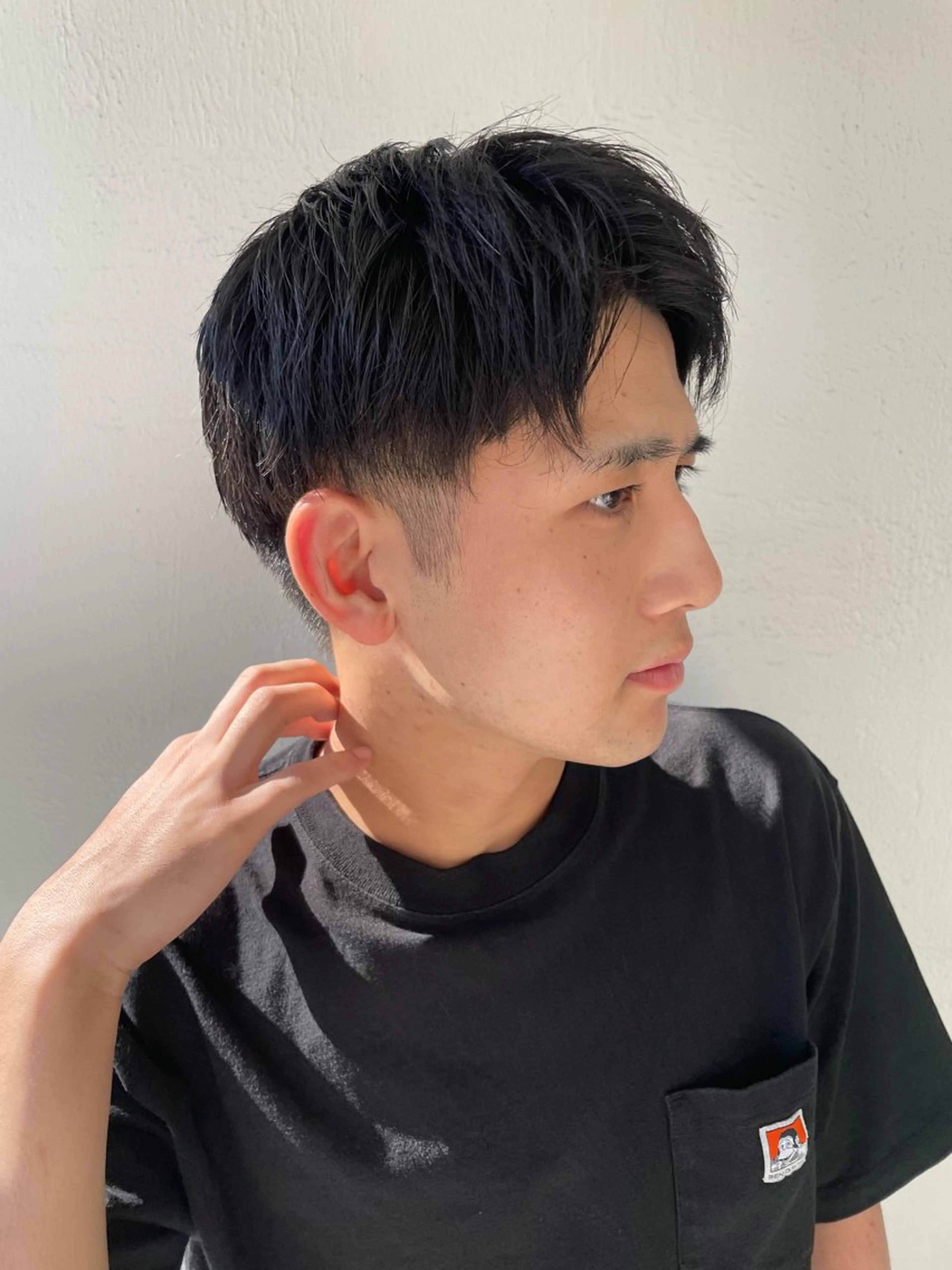 ショート メンズ 長岡 香澄のヘアスタイル