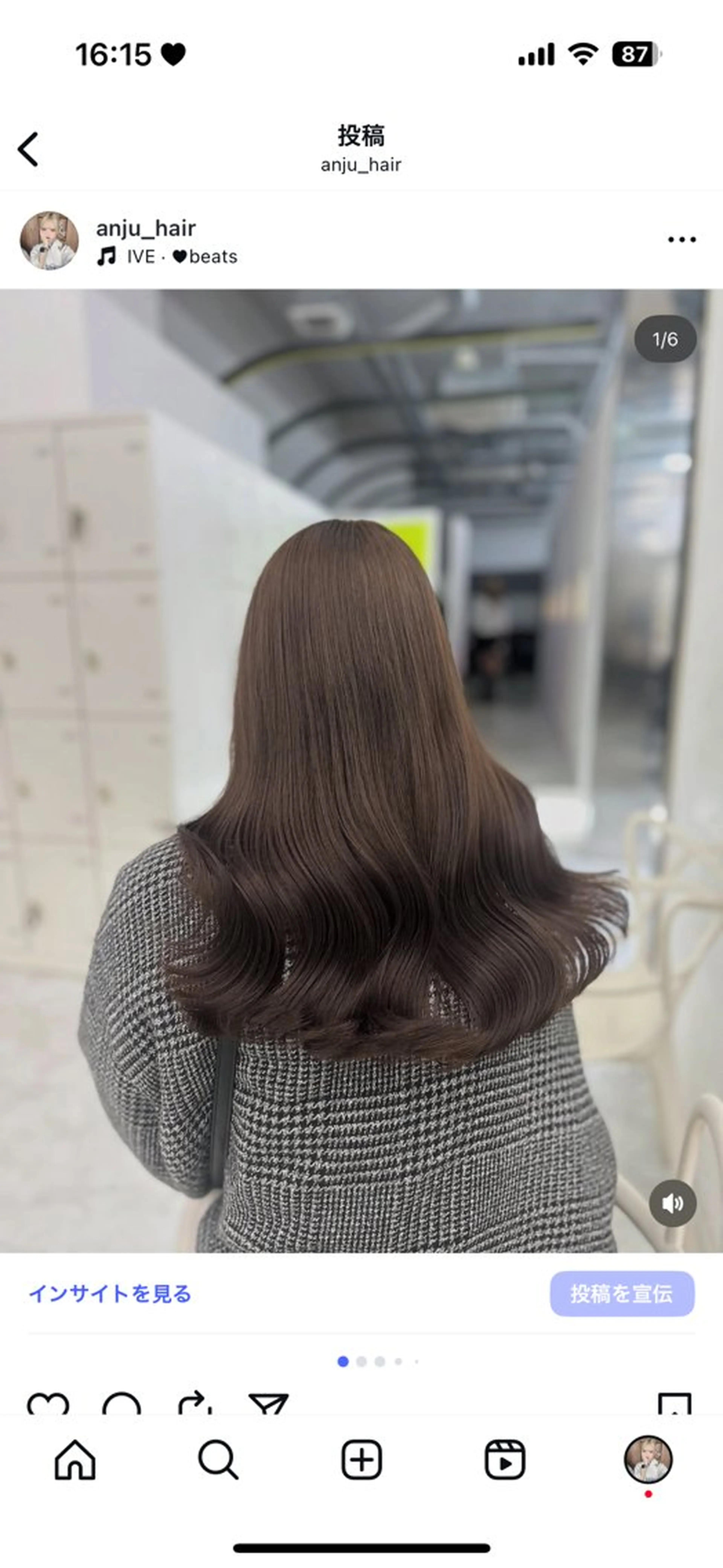 カラー 透ける透明感カラー 🤍anju🎀のヘアスタイル