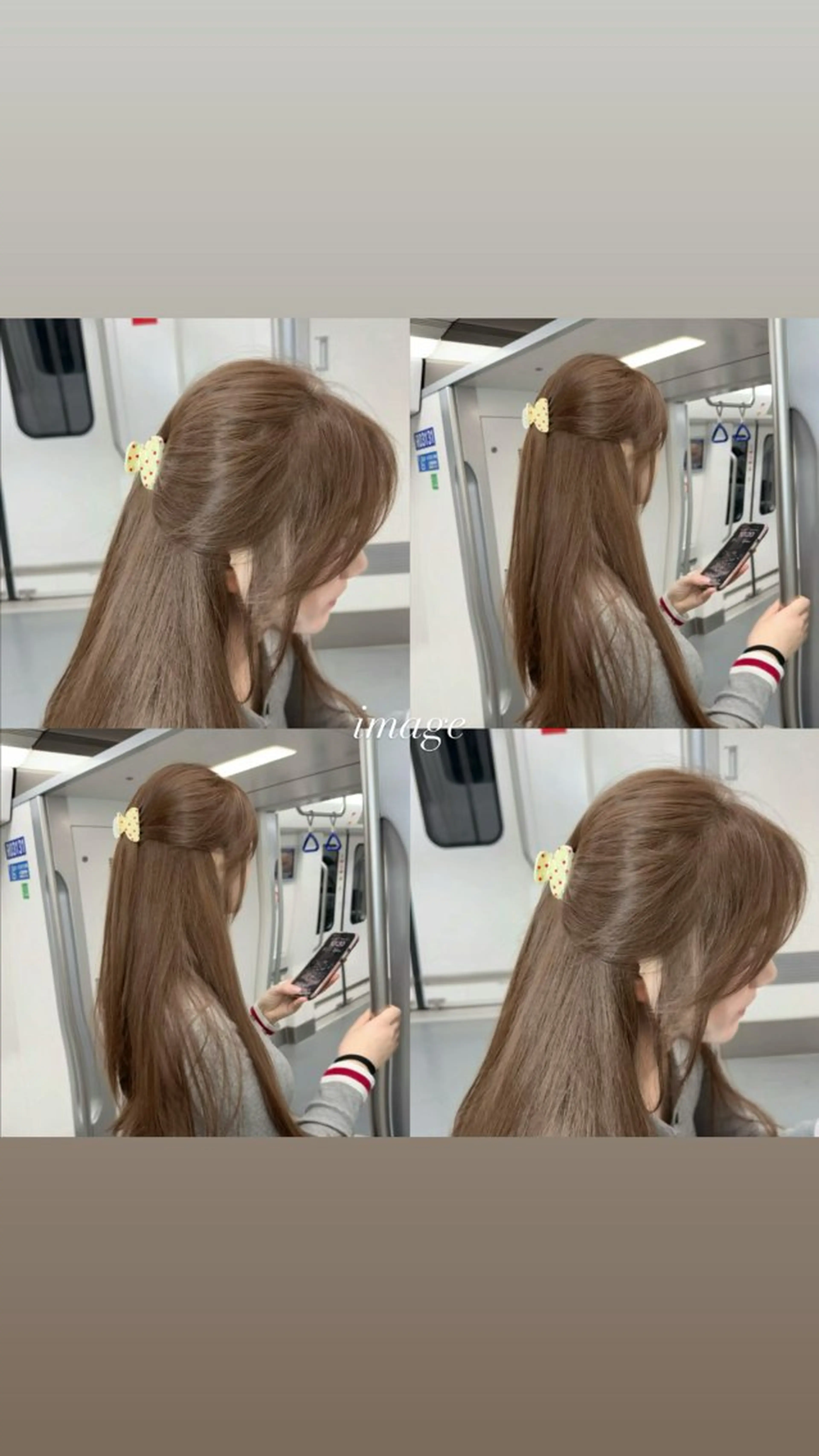 ロング カット ヘアカラー トリートメント 透明感カラー/レイヤ ー/momo🎀のヘアスタイル