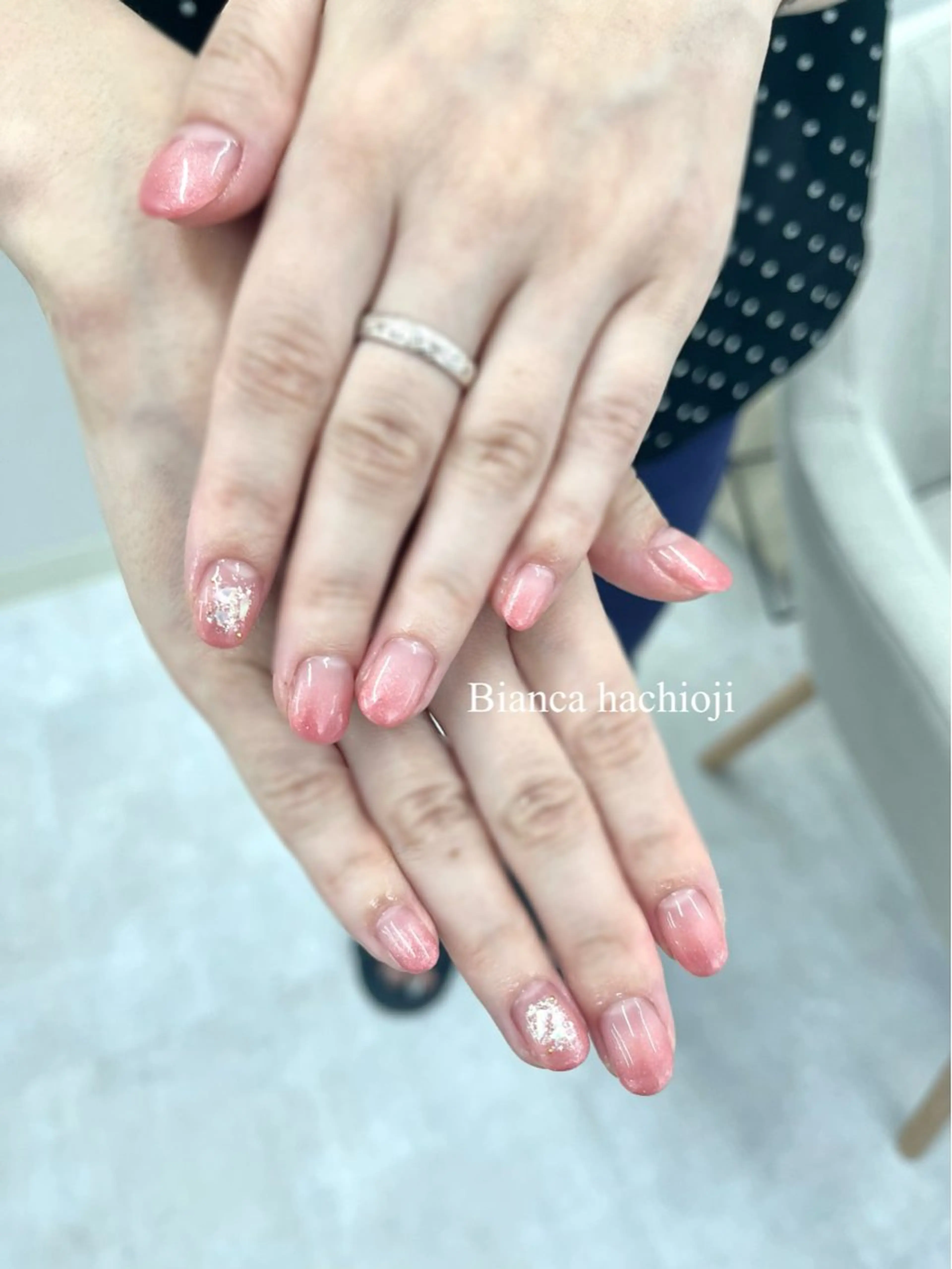 ネイル ハンドネイル Bianca🩶 SHIONOのネイルデザイン