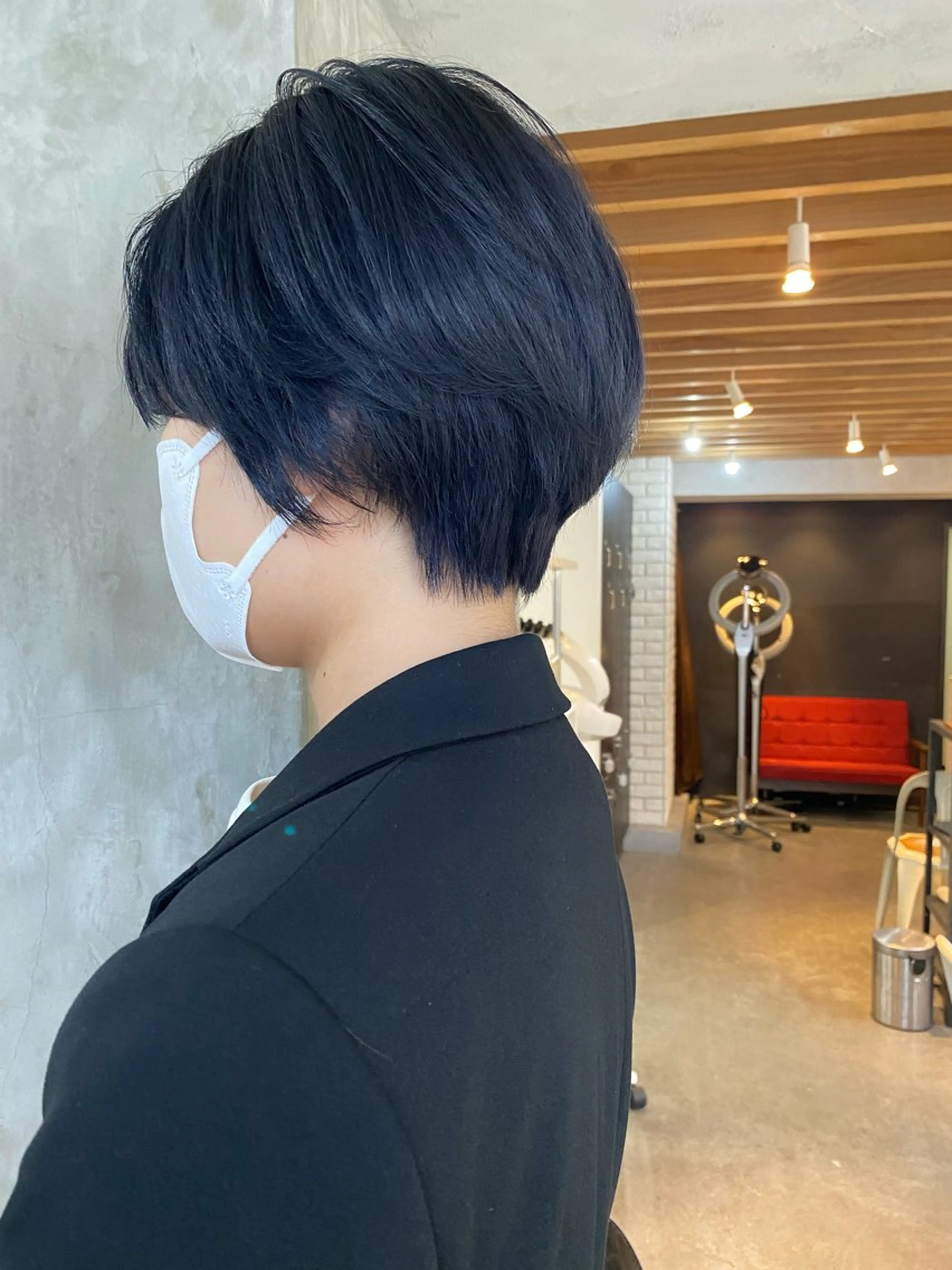 ショート 【縮毛矯正髪質改善】 中山健太のヘアスタイル