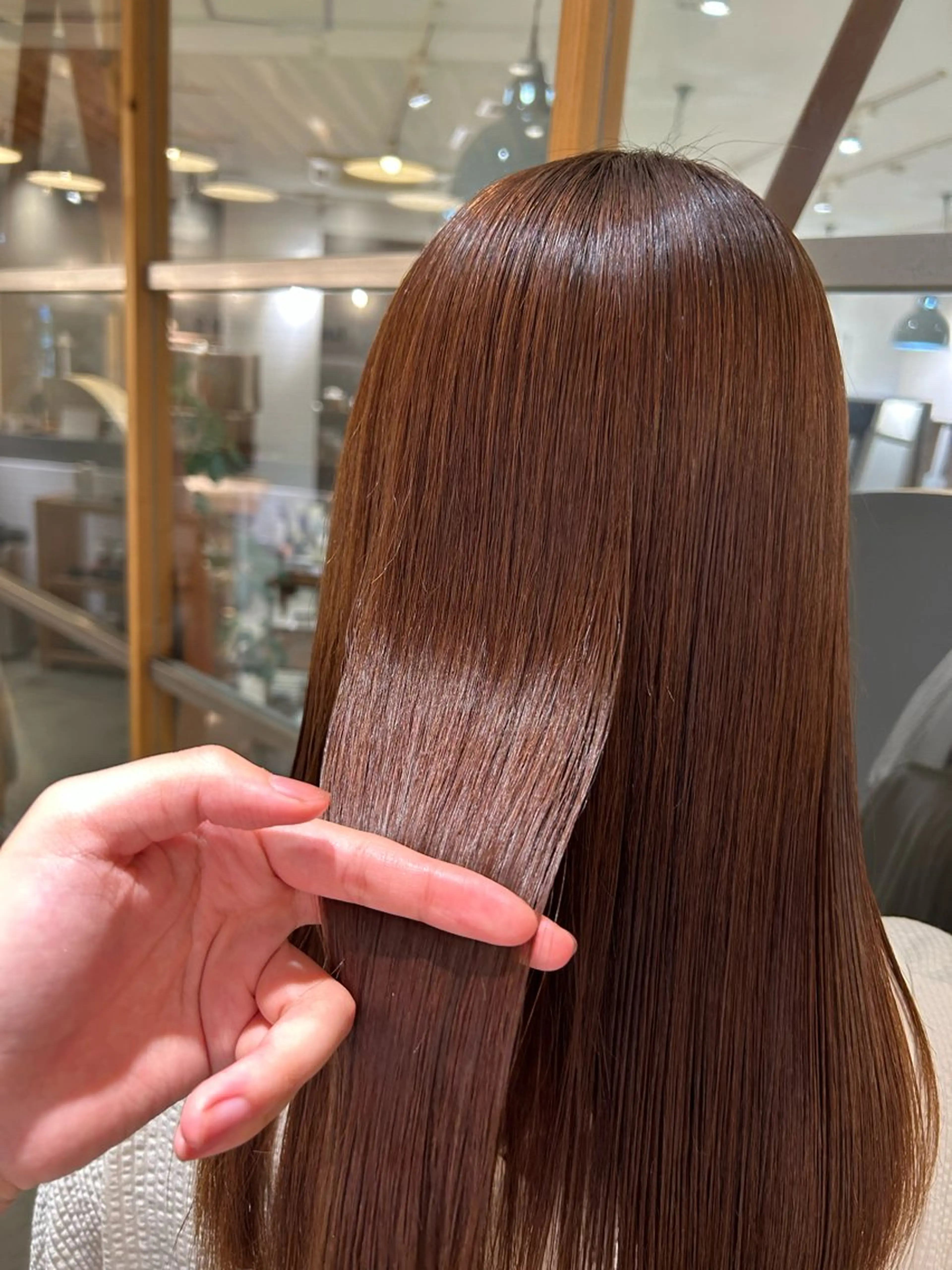 カラー ヘアカラー 艶カラー縮毛矯正/ SENA🥣🎀のヘアスタイル