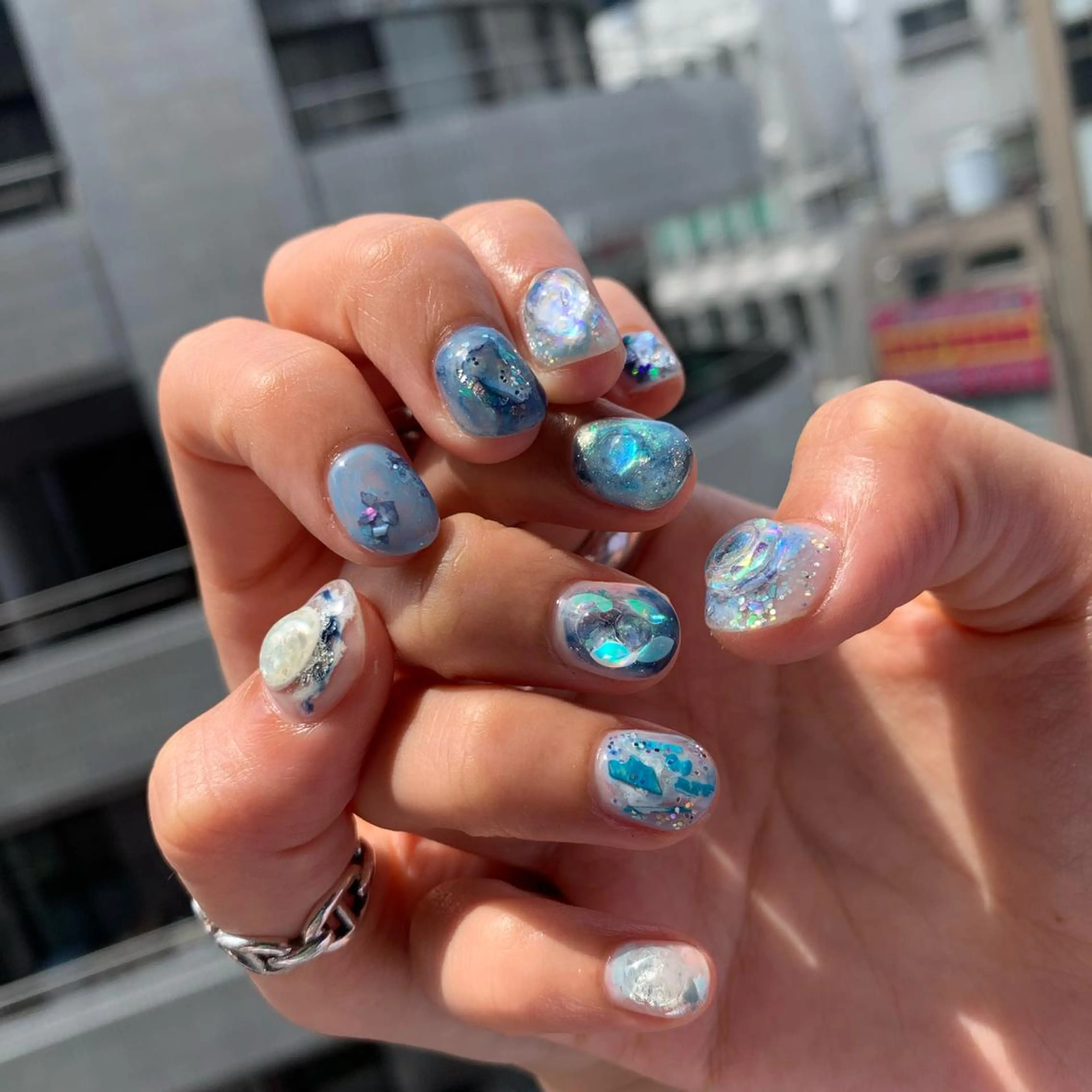 ネイル ハンドネイル go today sharesalon所属・M misakiのネイルデザイン