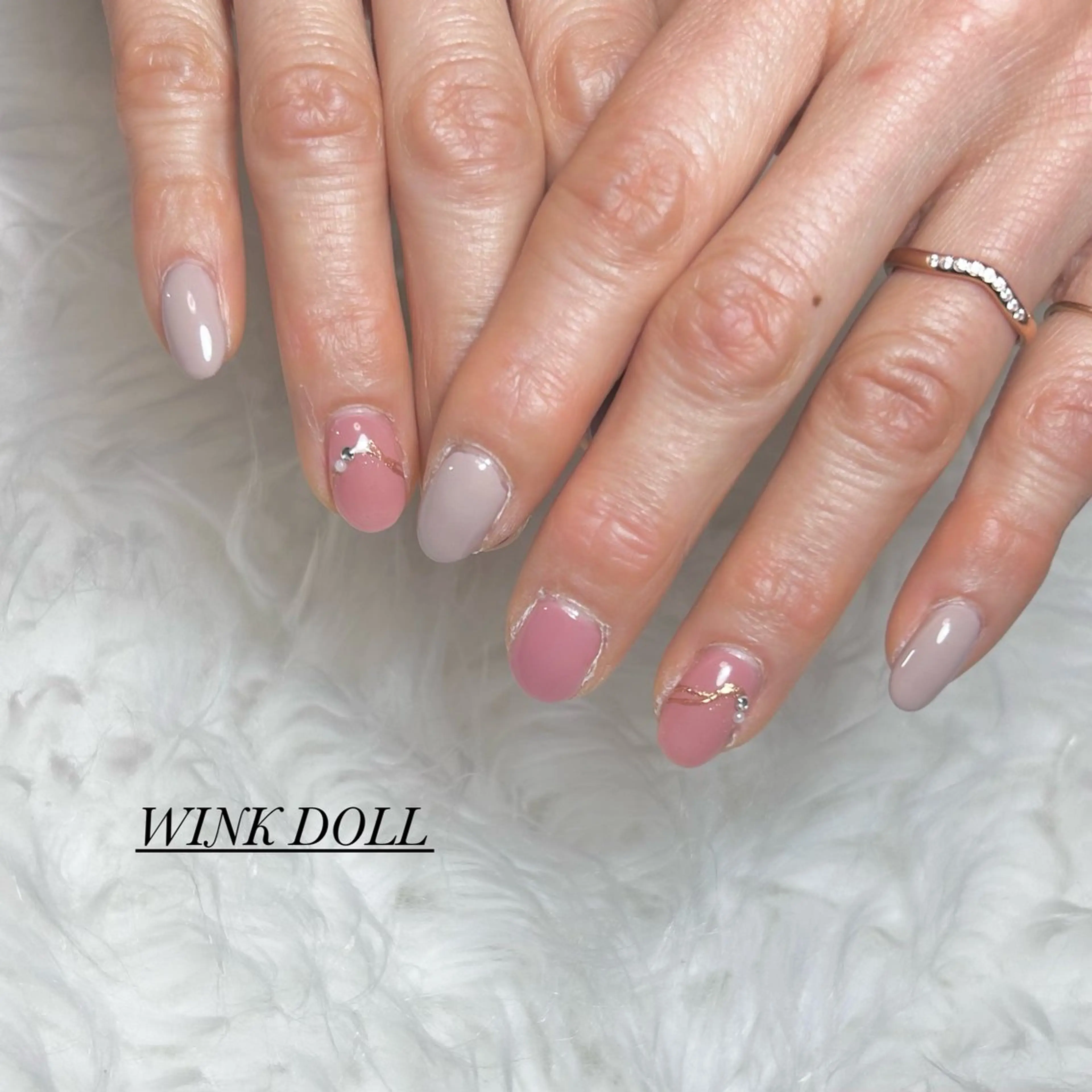 ネイル ハンドネイル WINK DOLL所属・WINK DOLL 🌹MIRAIのネイルデザイン