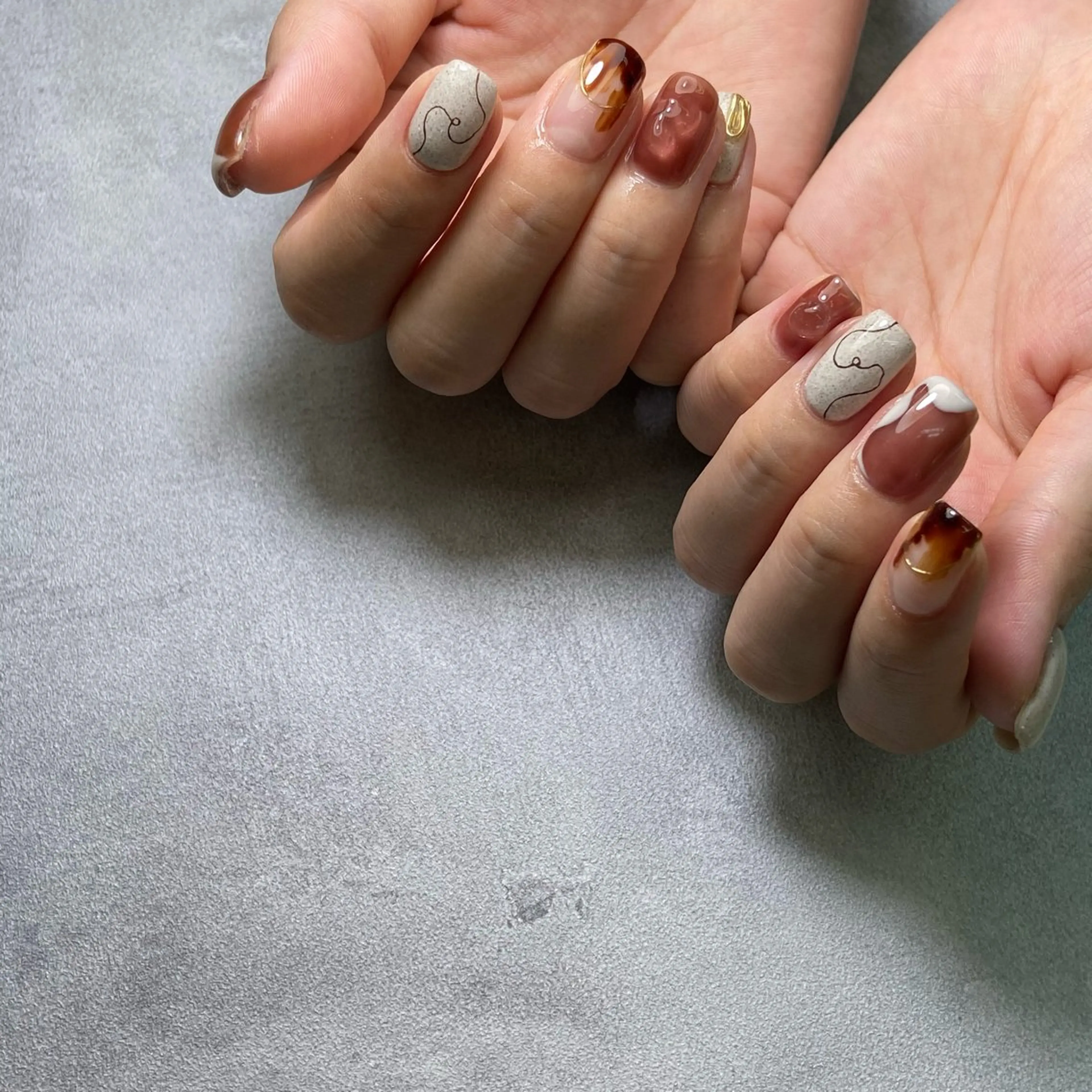 ネイル ハンドネイル nail salon Lumièreのネイルデザイン