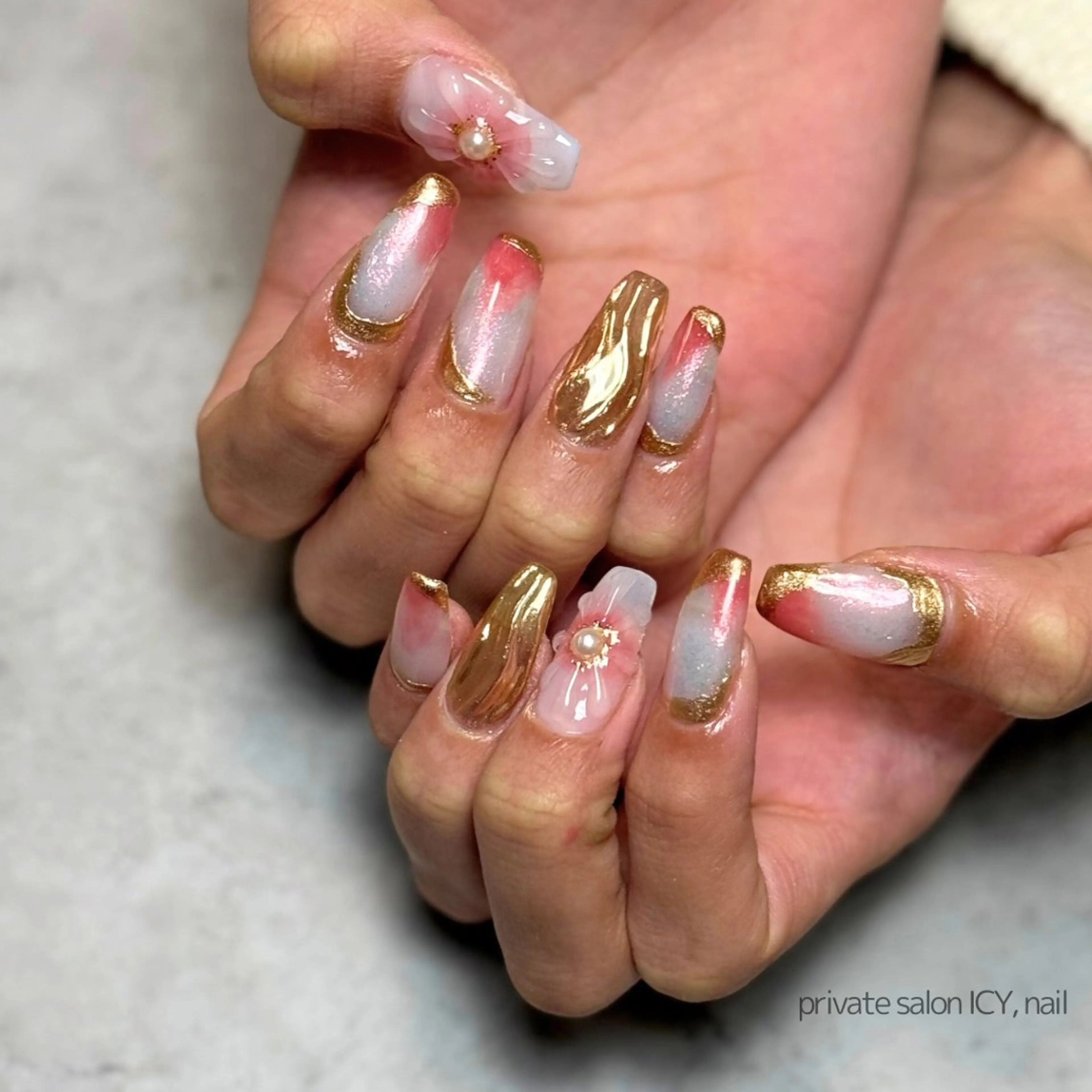ネイル ハンドネイル ICY,nail REINAのネイルデザイン