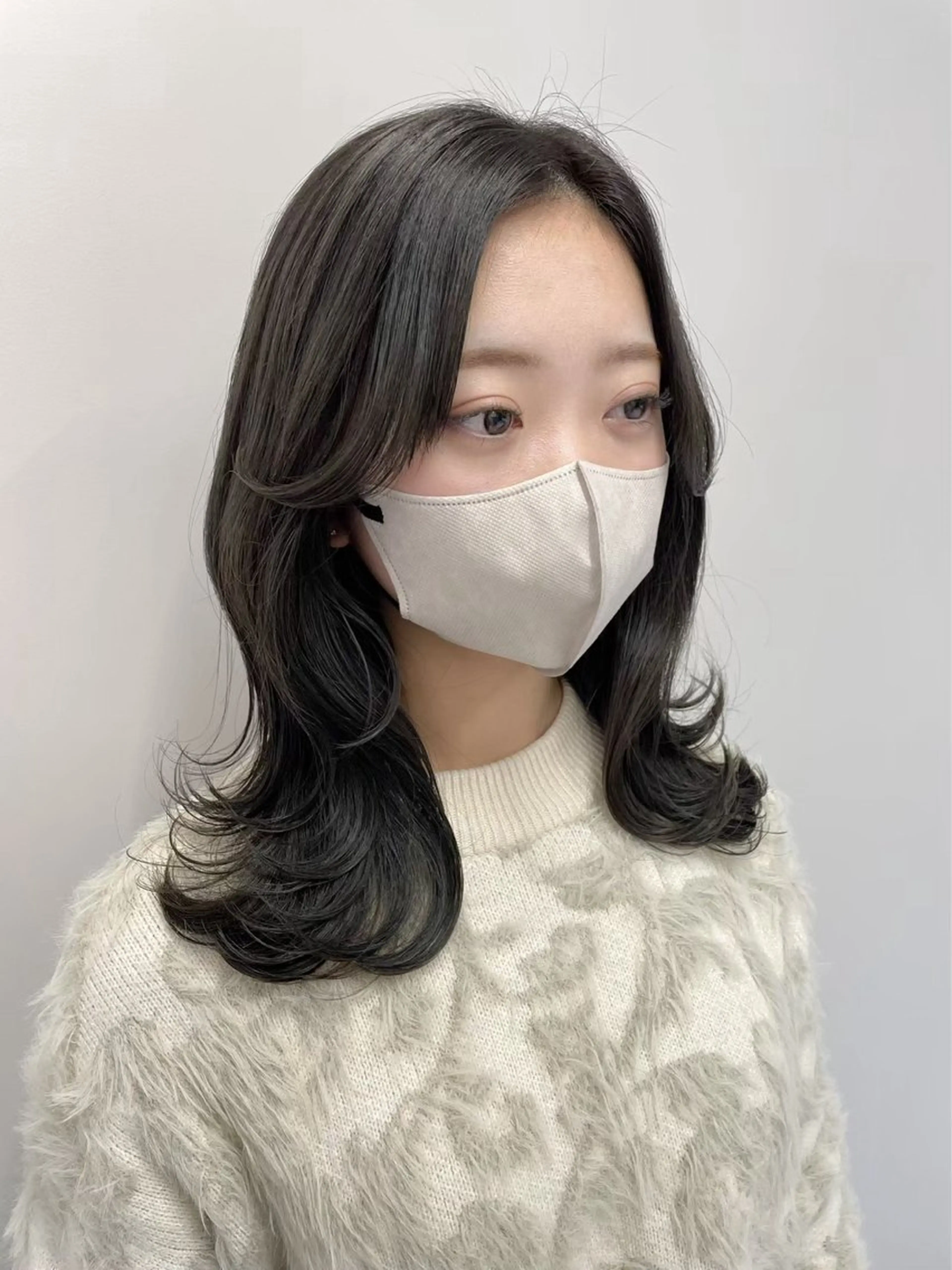 セミロング HACCH所属・💠立川｜艶カラー｜ 似合わせレイヤー💠のヘアスタイル