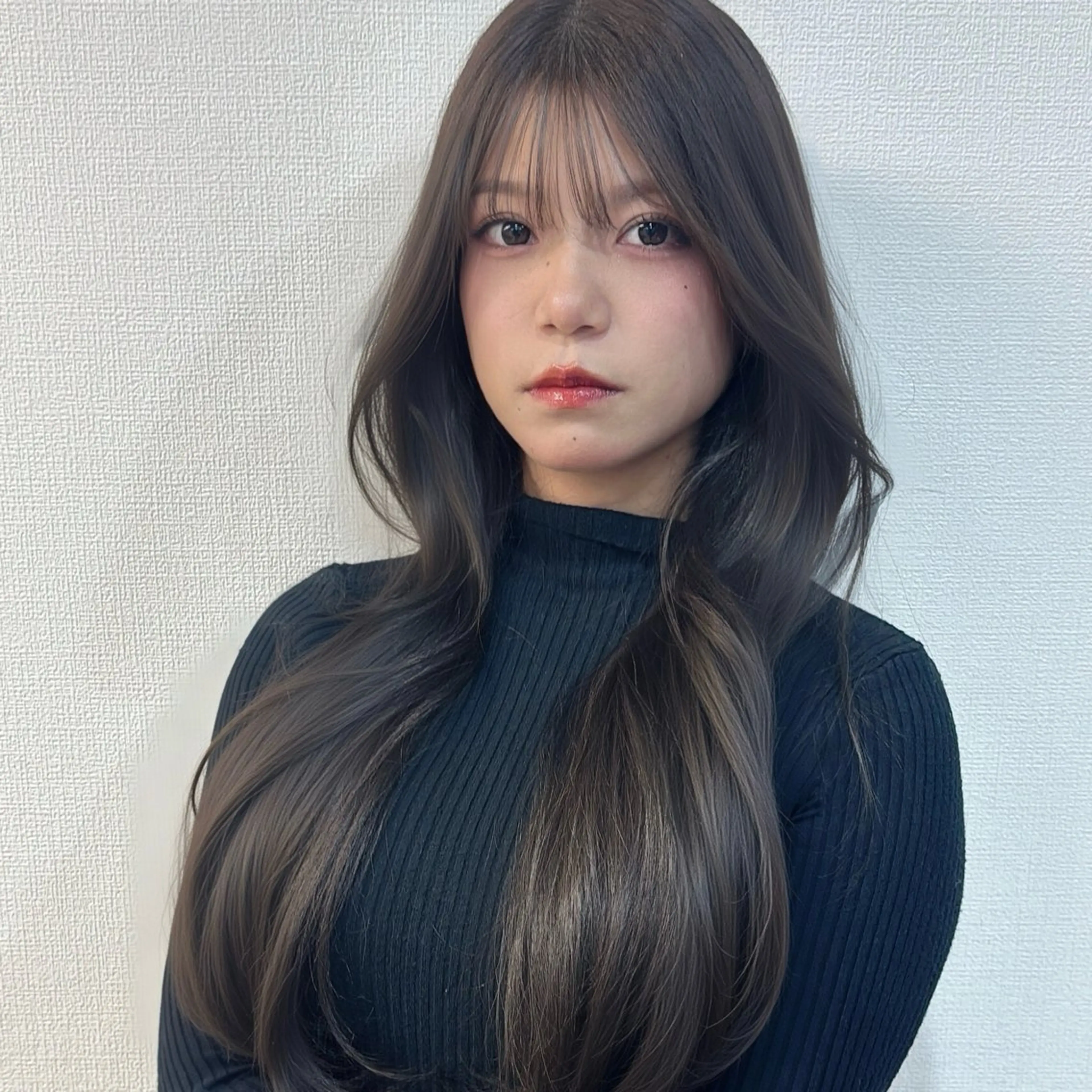 ロング 髪質改善 ヨシンモリ 韓国風ヘア ブリーチなしカラー/ 髪質改善 佐藤 豪のヘアスタイル