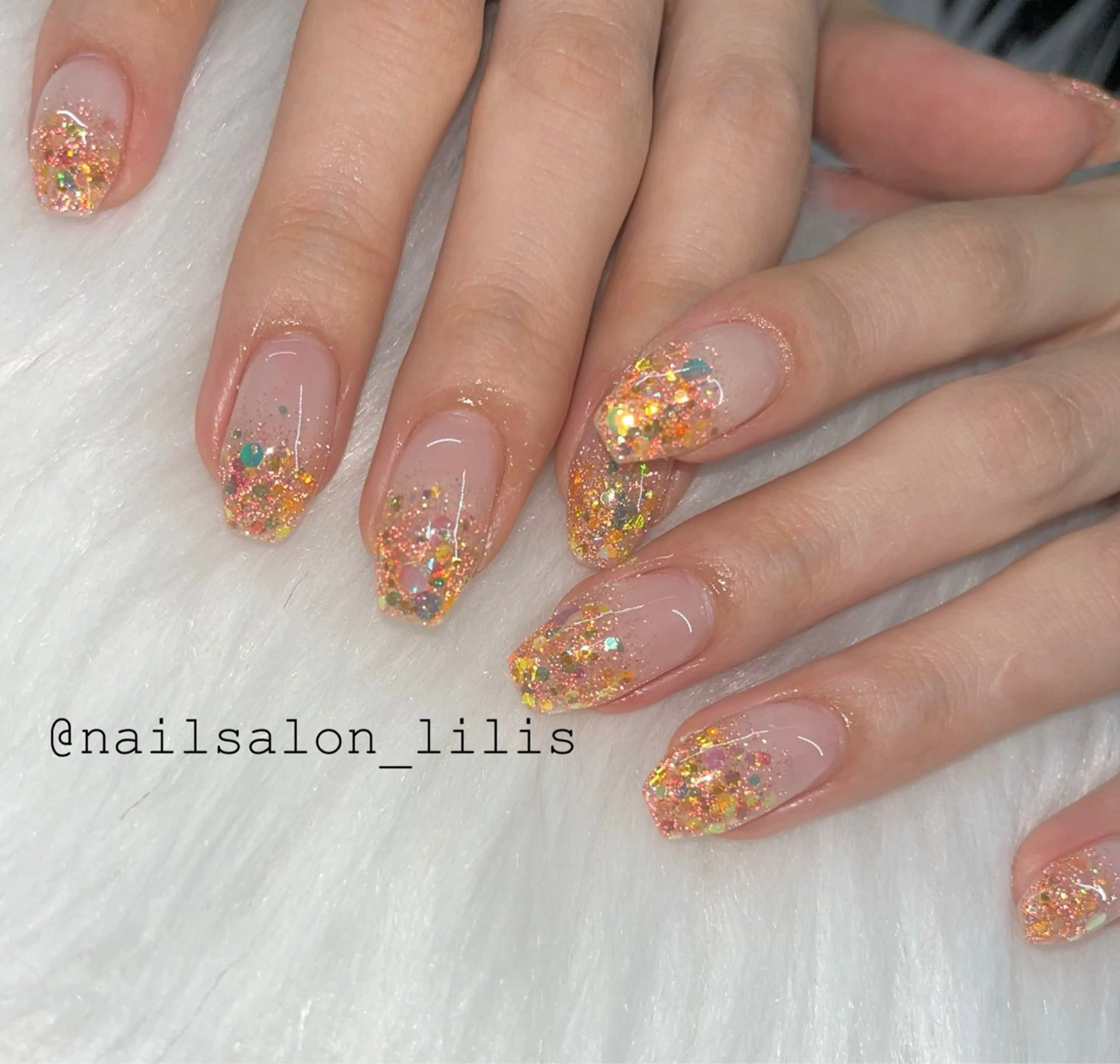 ネイル フラッシュネイル ハンドネイル nailsalon lilis所属・nailsalon Lilisのネイルデザイン