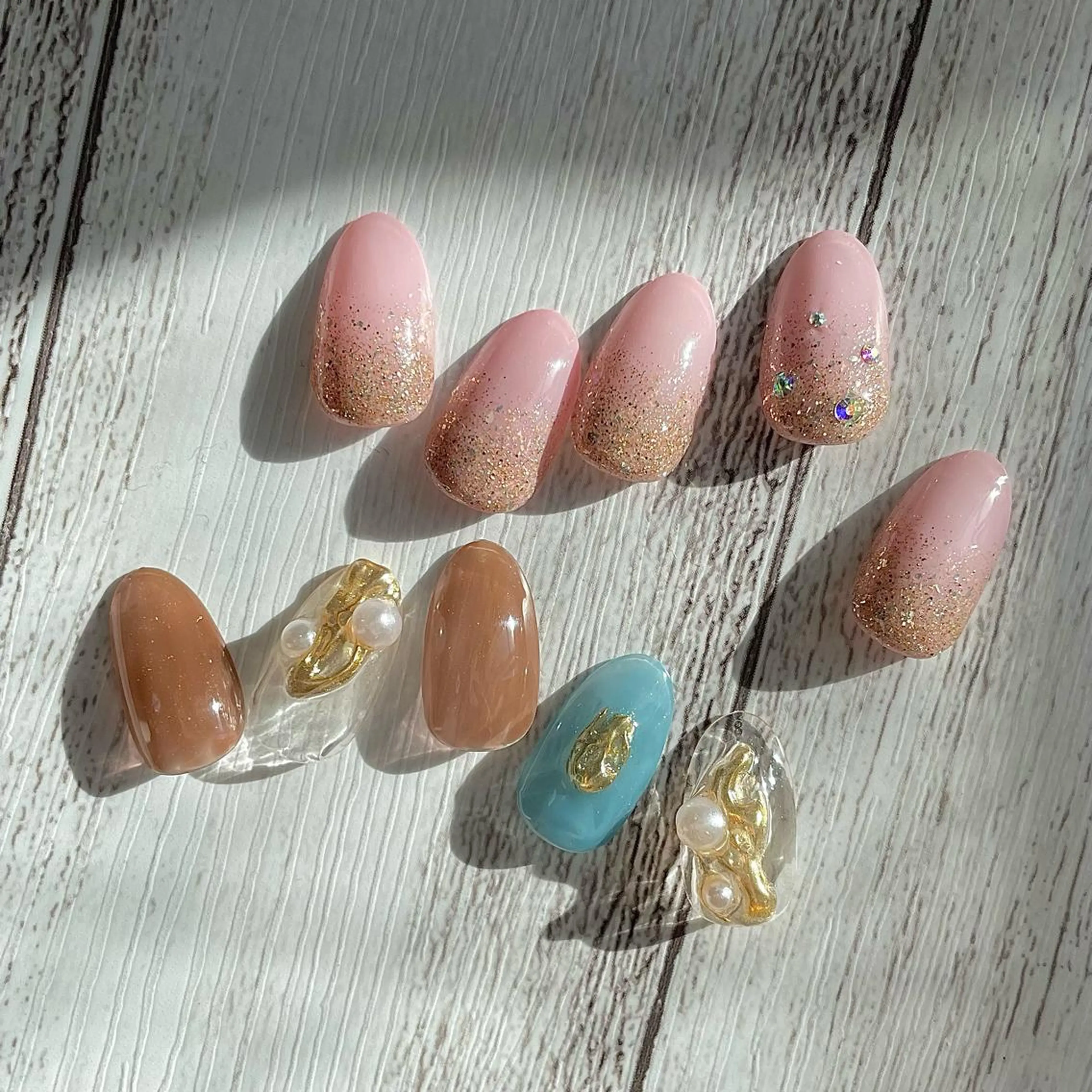 ネイル ハンドネイル Nailsalon BLOOM🌷 山崎のネイルデザイン