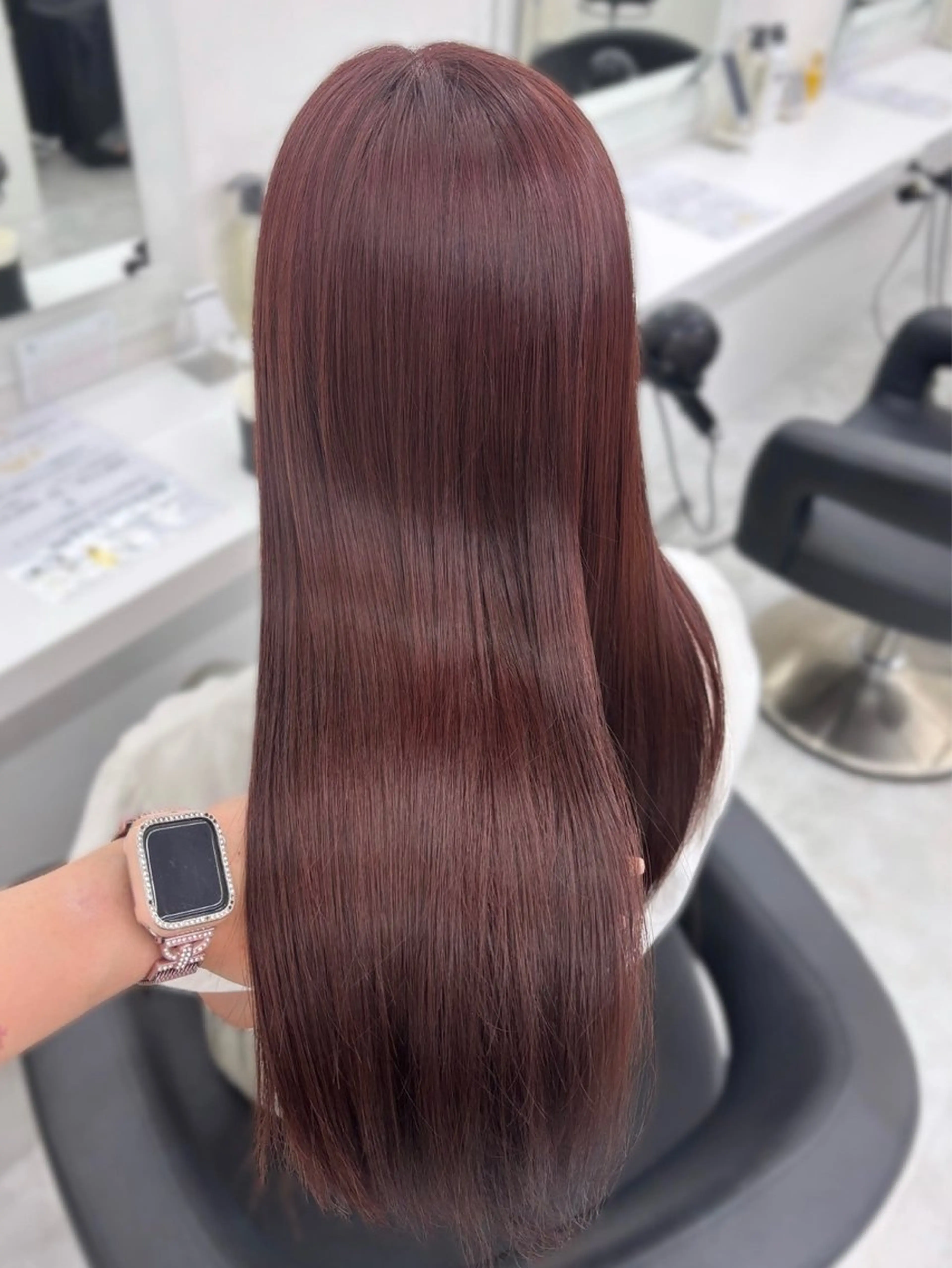 カラー かわいい艶髪🤍 れいな🤍のヘアスタイル