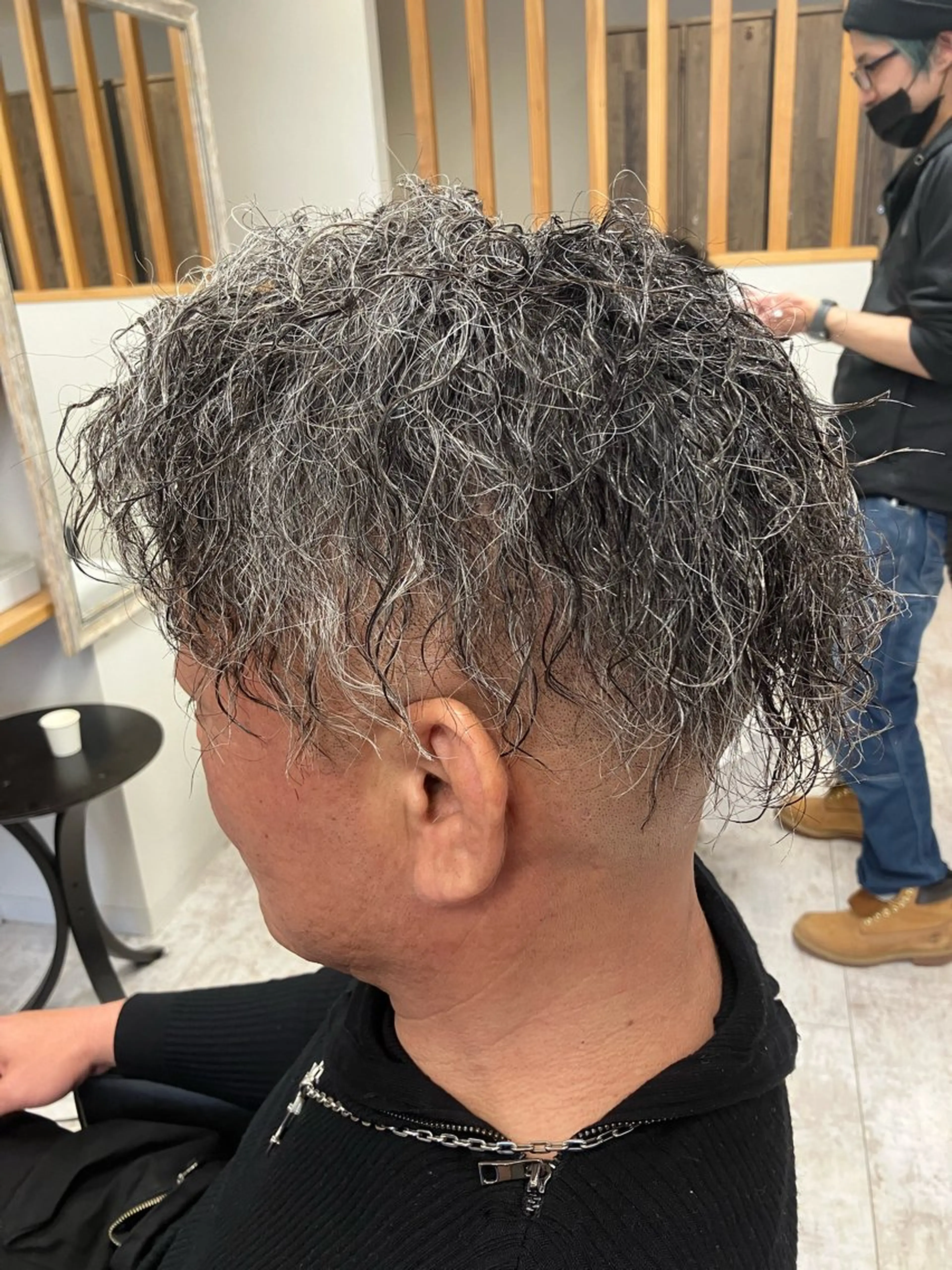 パーマ メンズ カット パーマ メンズ特化/パーマ/ フェードWATARUのヘアスタイル