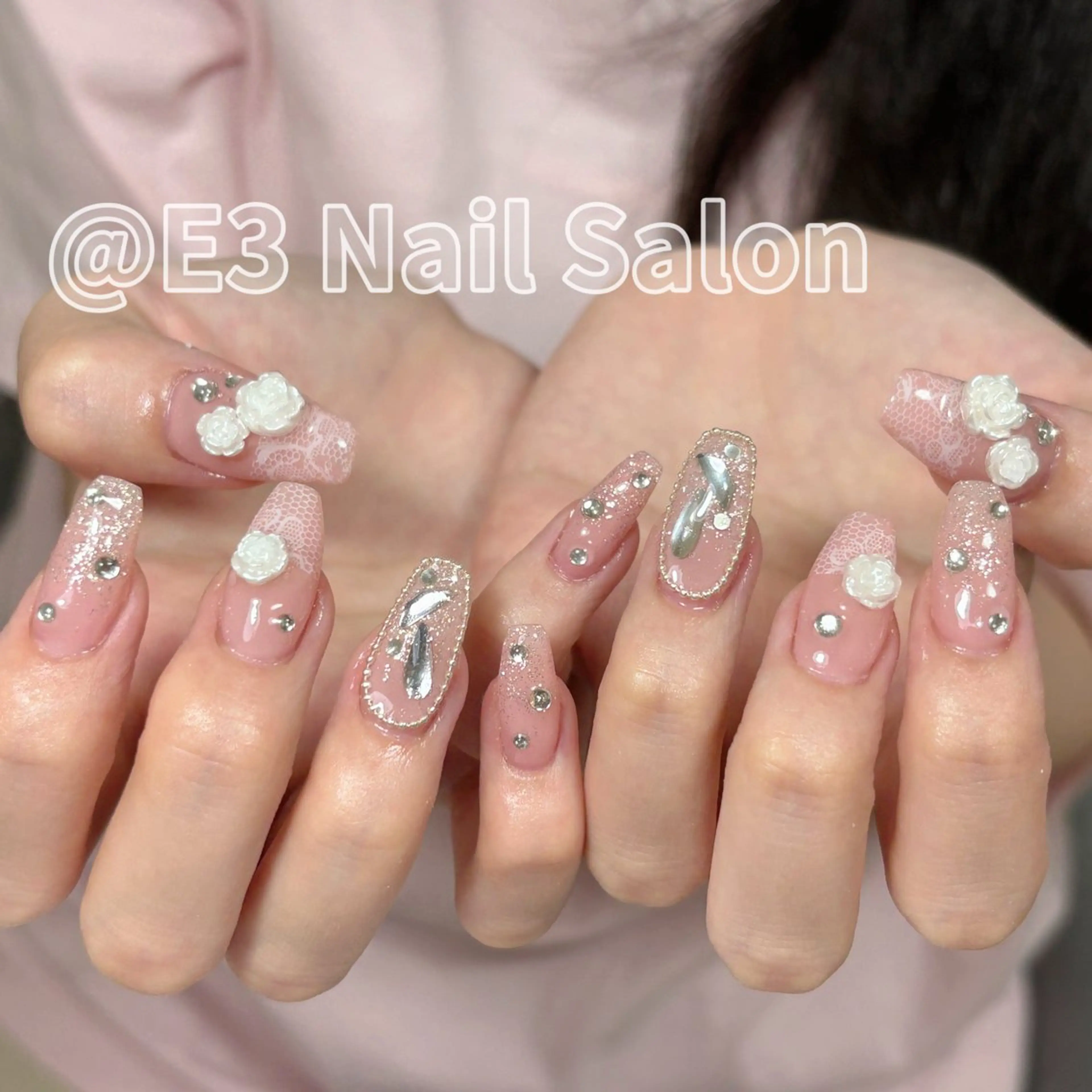 ネイル ハンドネイル E3 Nail Salon所属・山口 奈々のネイルデザイン