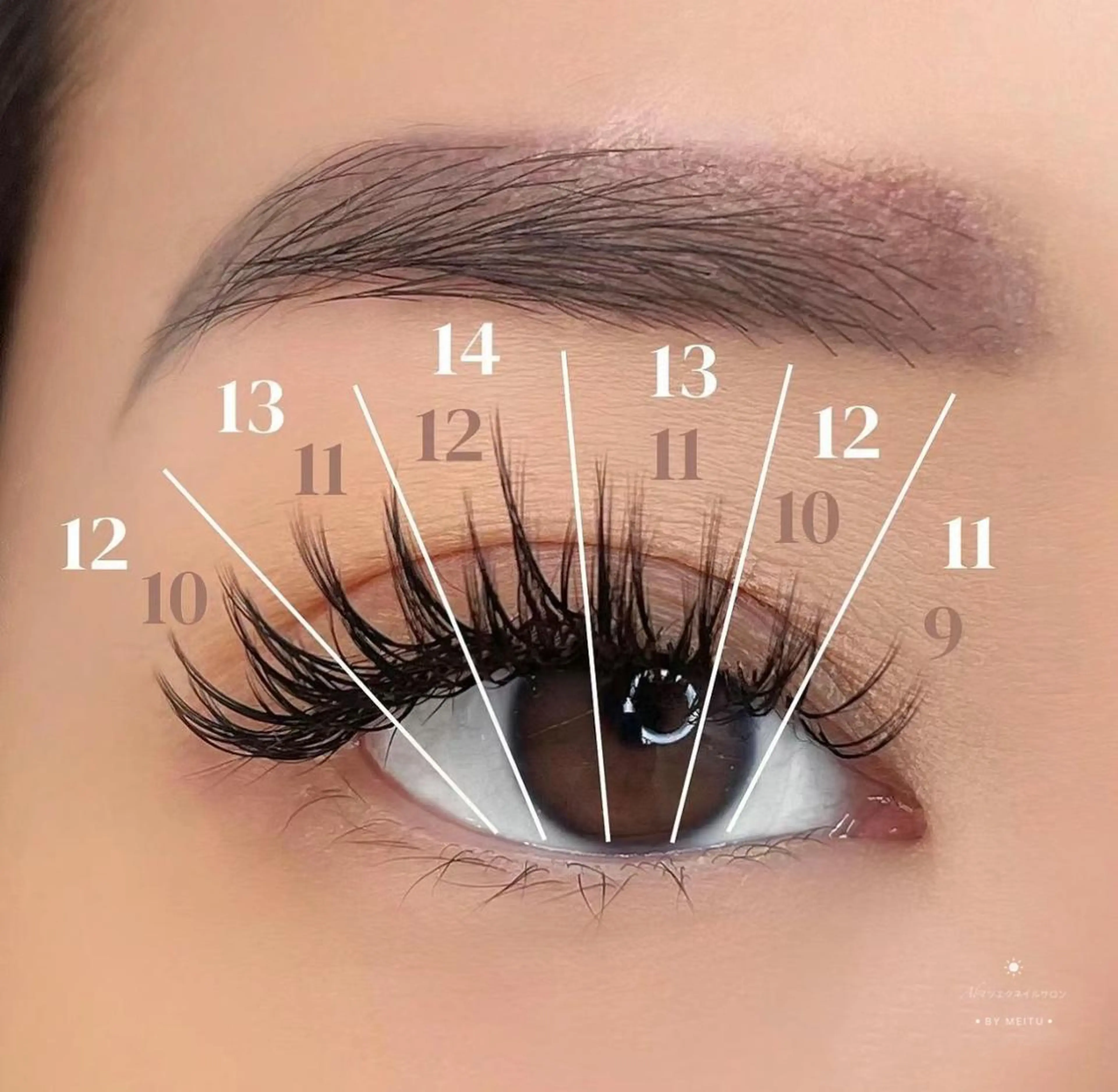 マツエク・マツパ ボリュームラッシュ ABマツエクネイル サロン2号店らくらくのマツエク・マツパデザイン