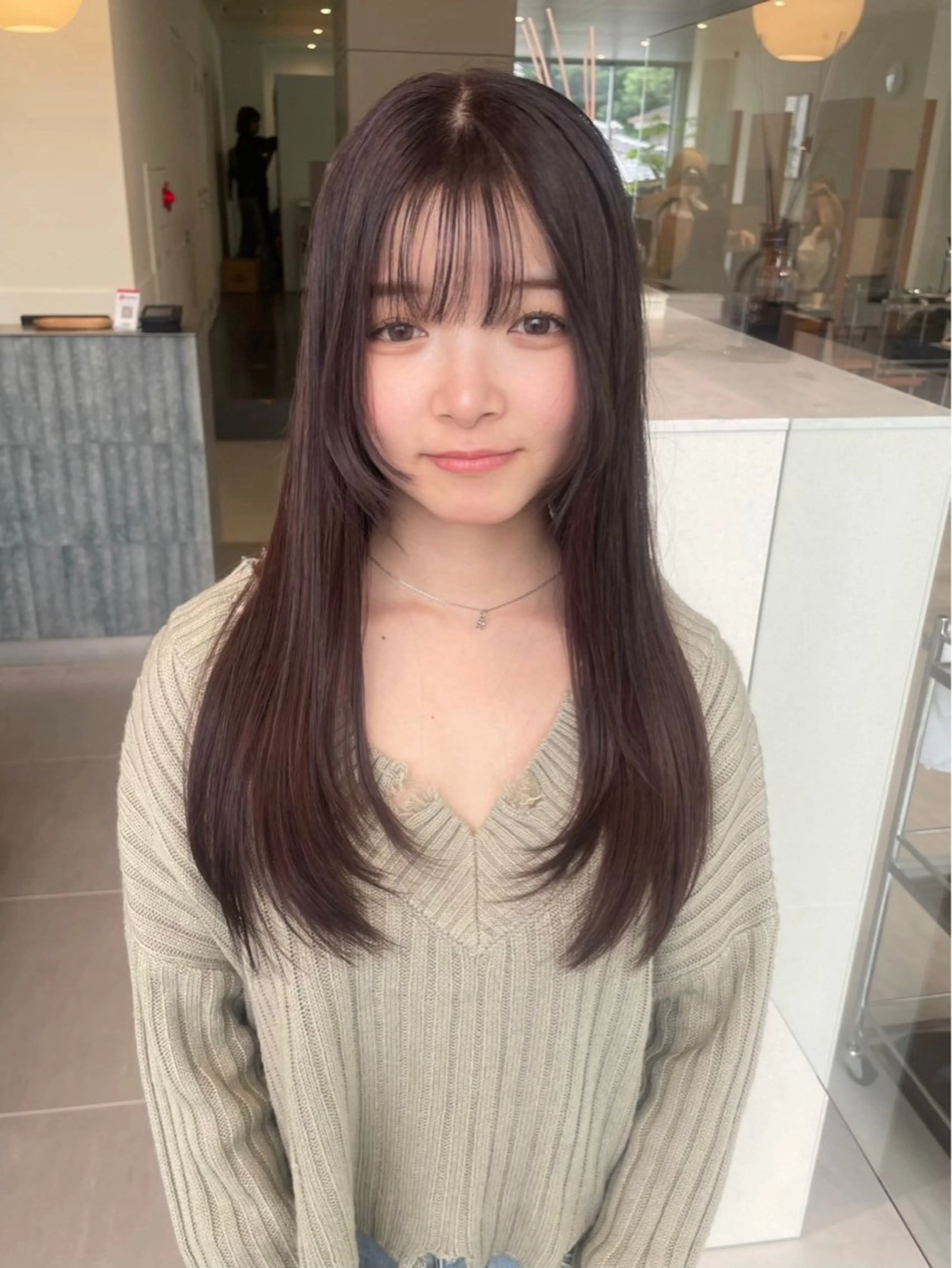 ロング カラー LOREN AO所属・名古屋透明感カラー /LOREN RIOのヘアスタイル