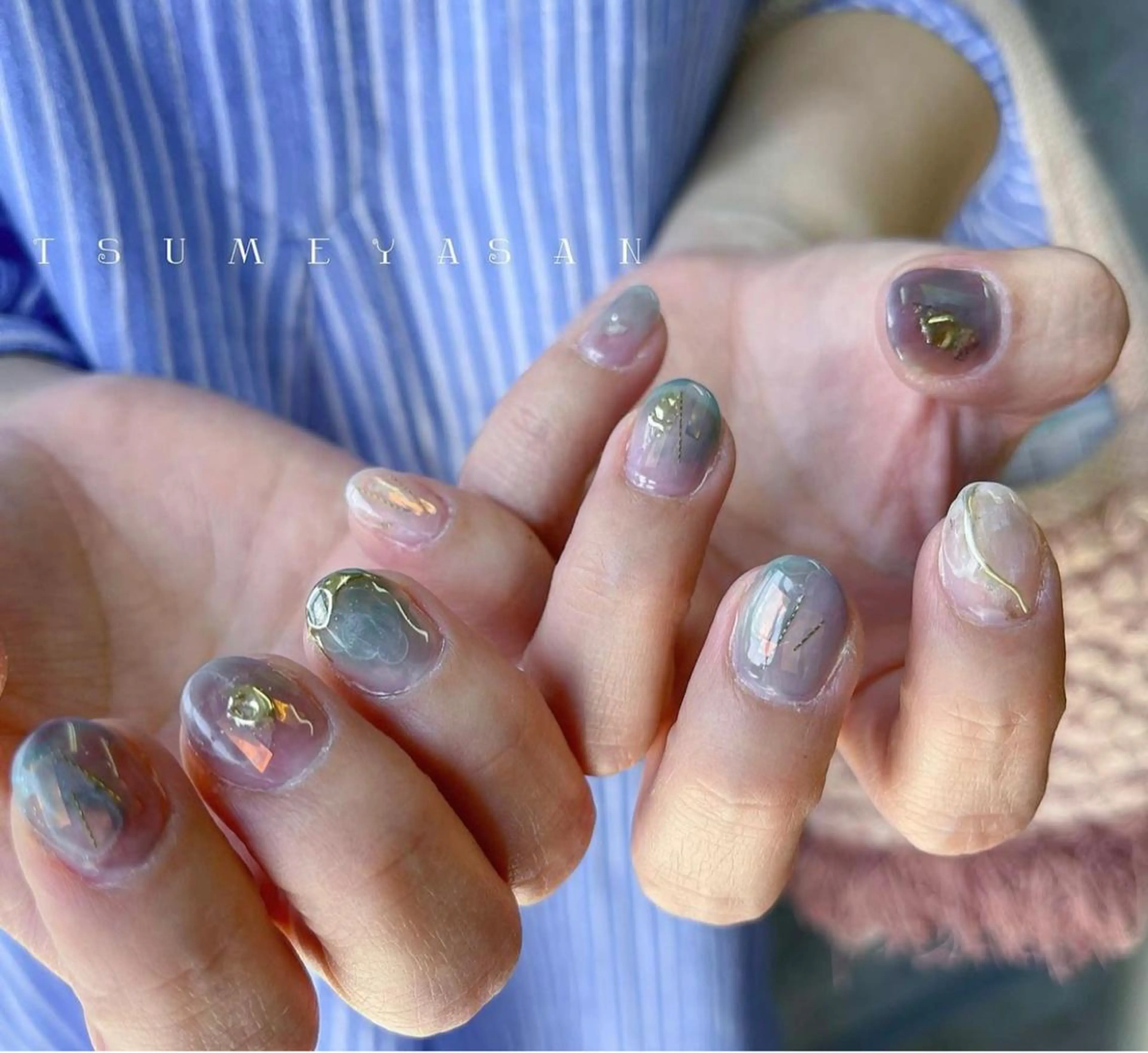 ネイル otsumeyasan所属・わたなべ ちかのネイルデザイン