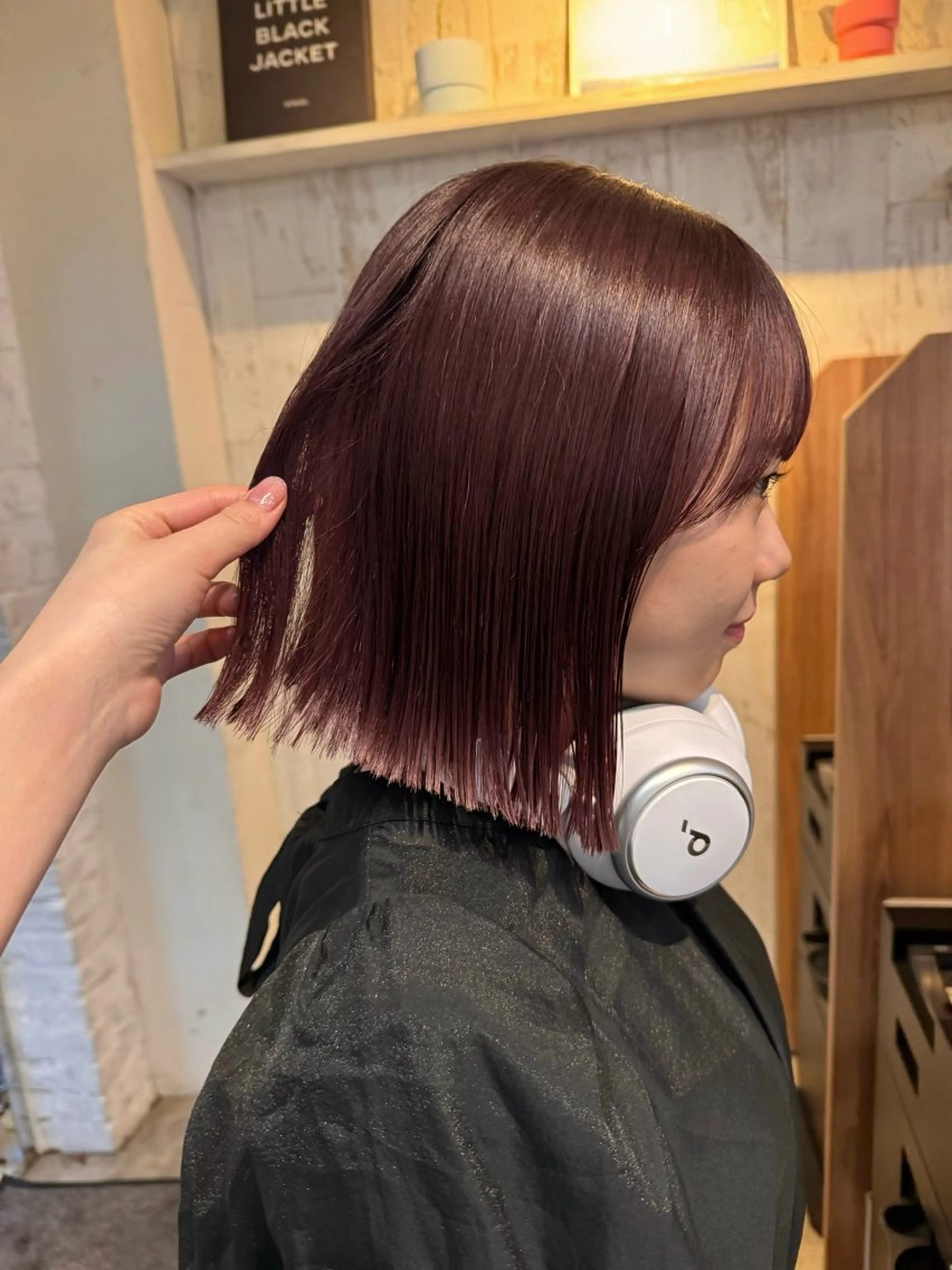 ショート カラー カット ヘアカラー トリートメント yuuka/ボブ/ダ ブルカラー/髪質改善のヘアスタイル