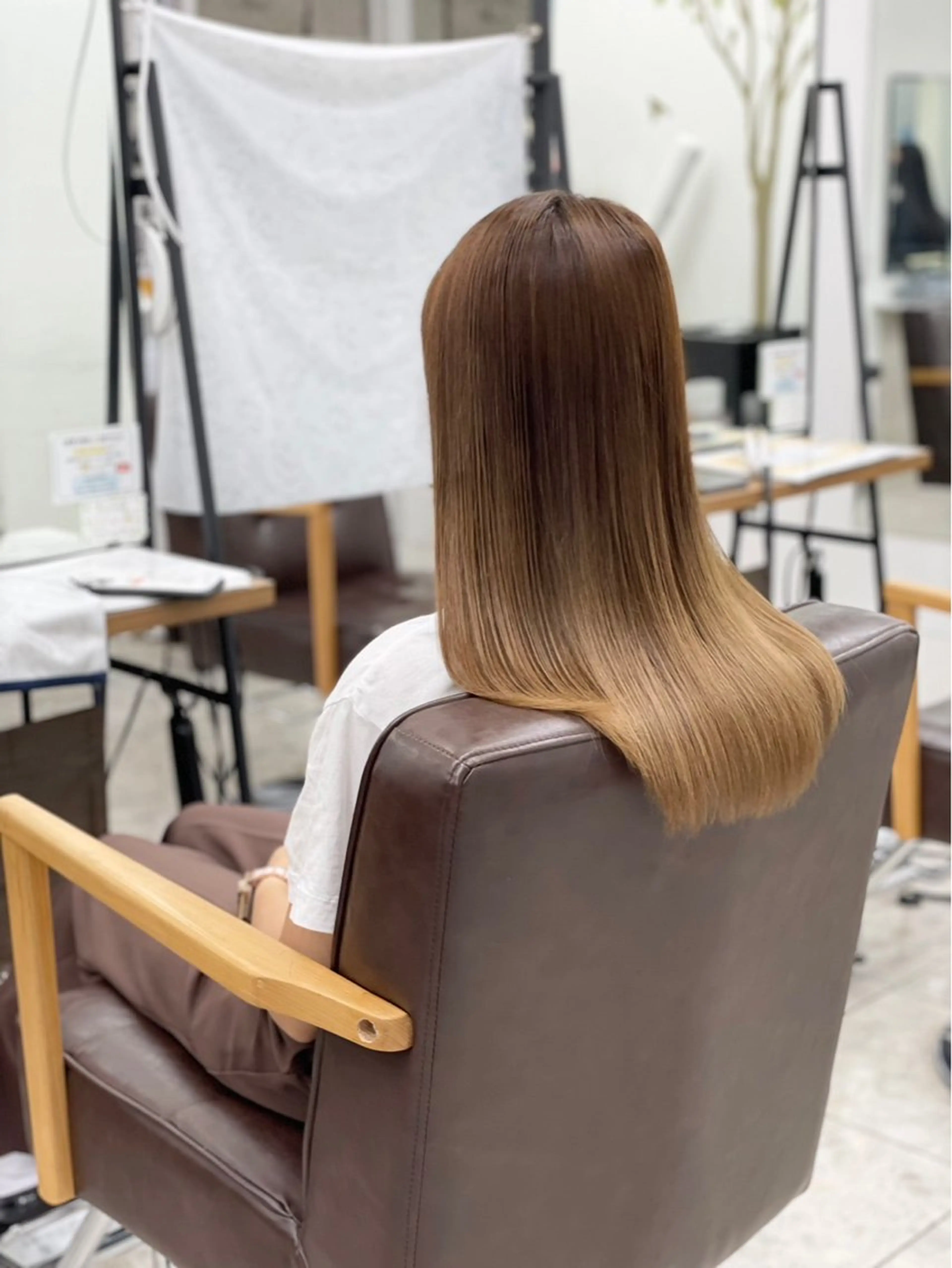 ロング カット トリートメント カラー特化サロン プロデュース相武台前のヘアスタイル