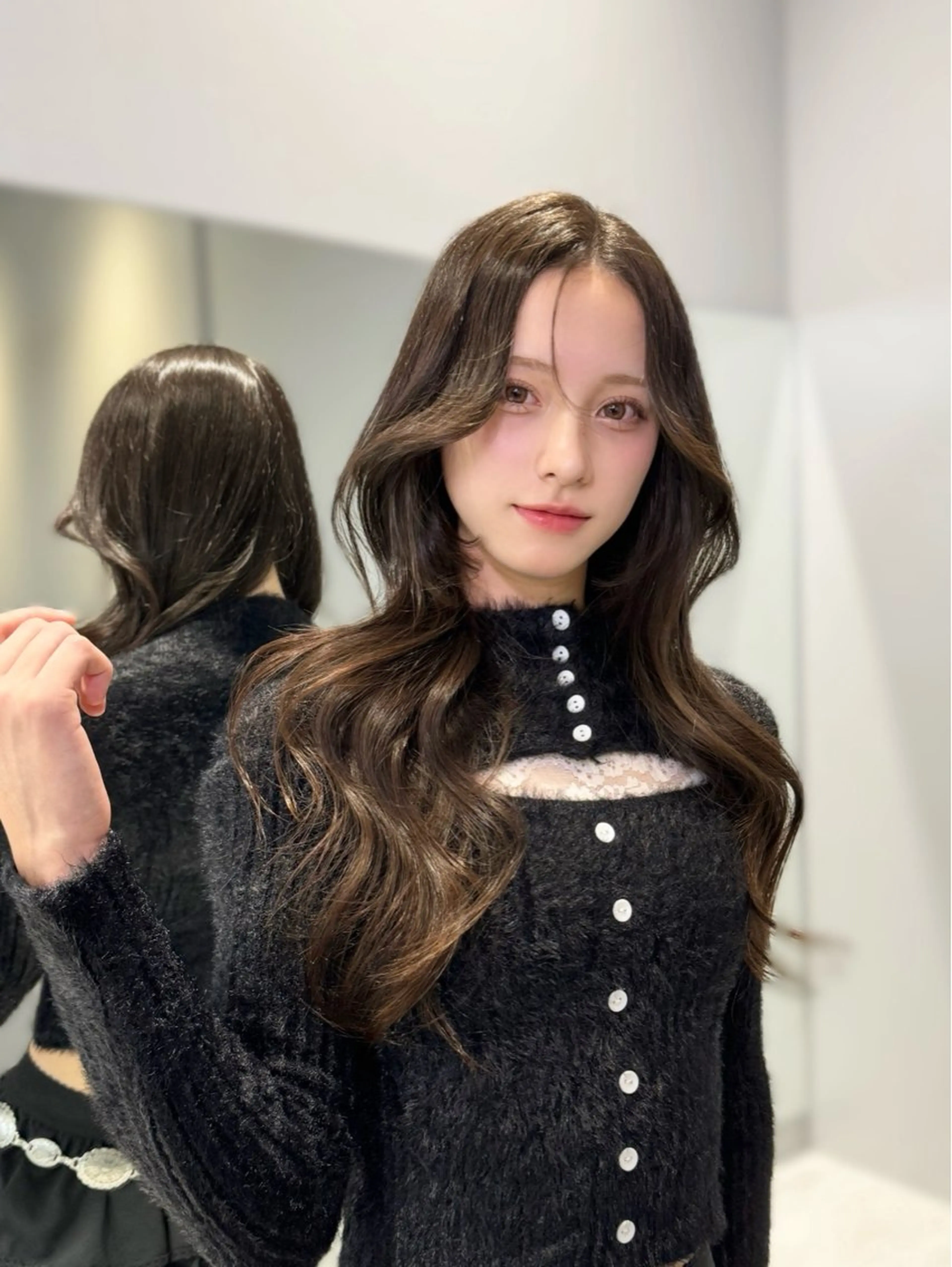 ロング カラー カット ヘアカラー 🦋韓国系指名No1 店長/圓山 祐也🦋のヘアスタイル