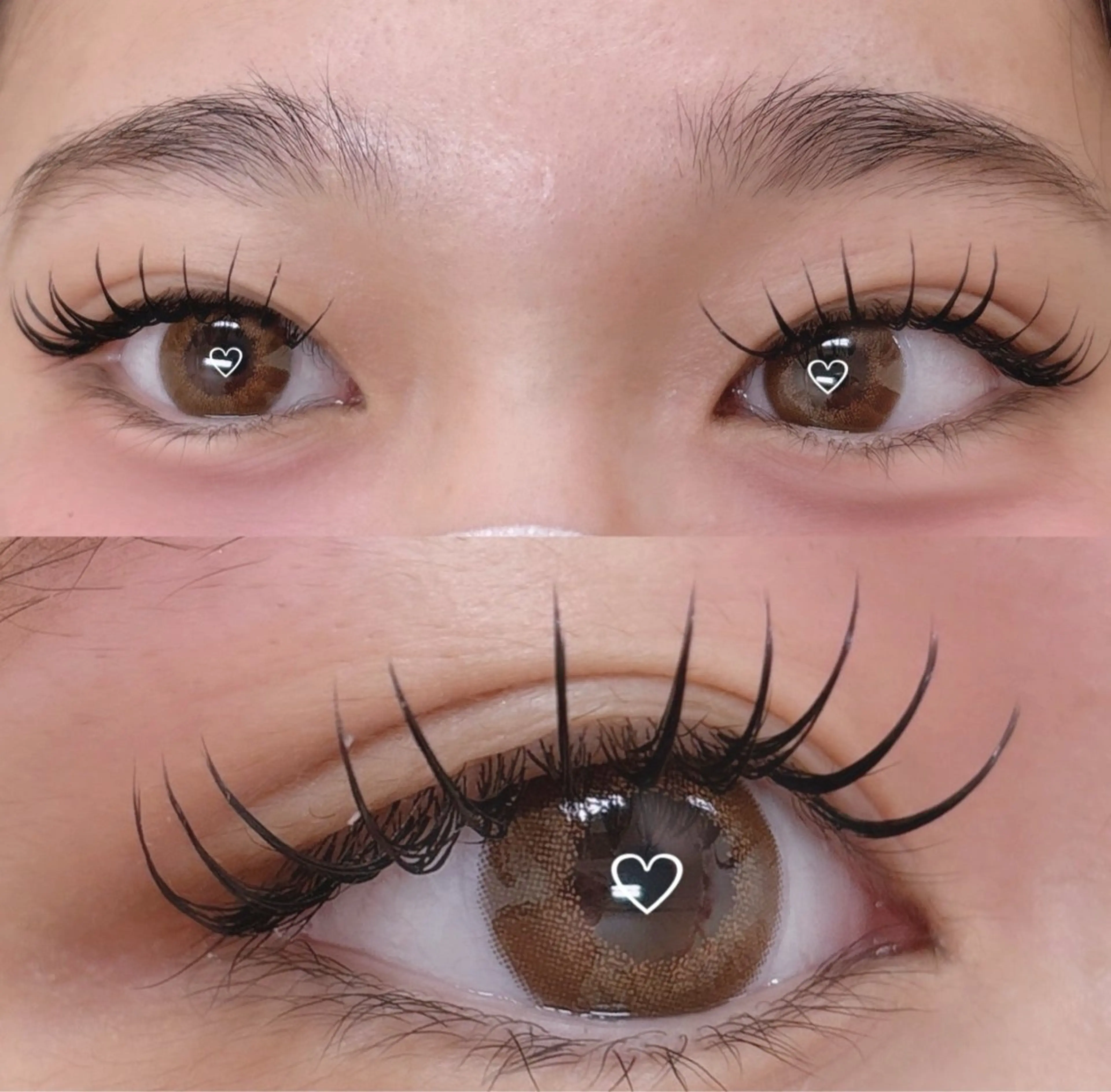 マツエク・マツパ MignonS こはるのヘアスタイル