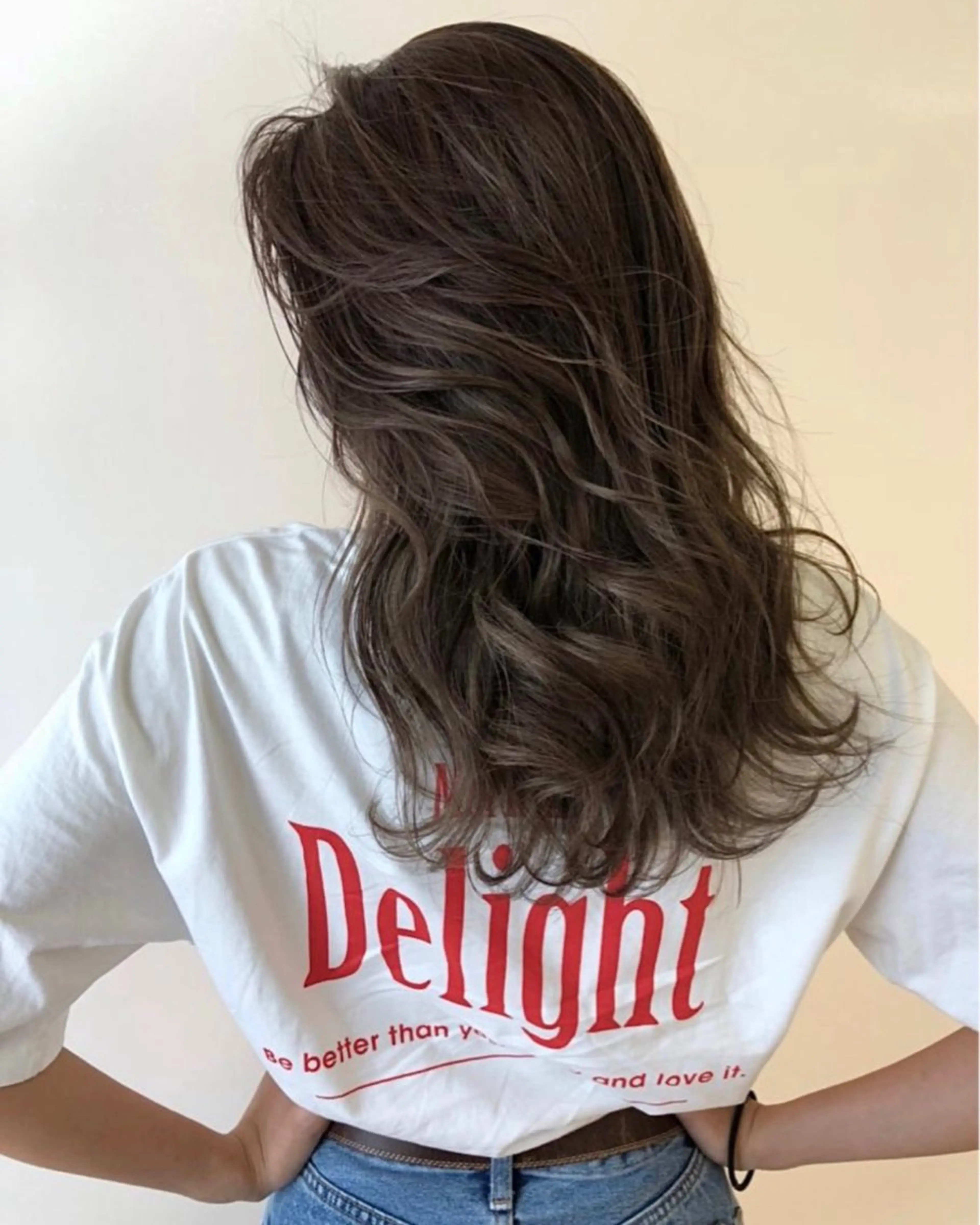 セミロング カット ヘアカラー トリートメント 糸川 伸樹のヘアスタイル